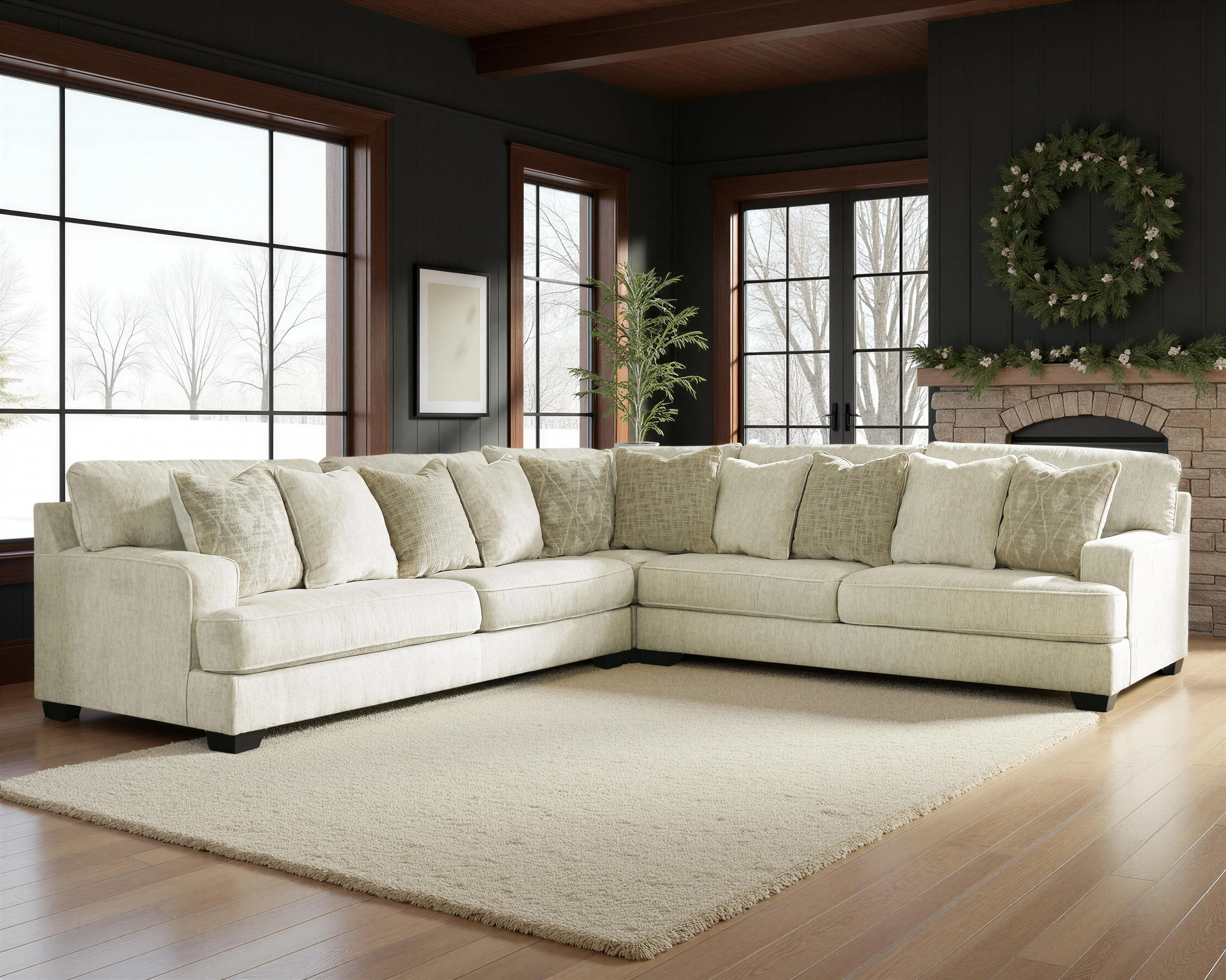Rawcliffe 3 piece Sectional Sofa Set - Image 4