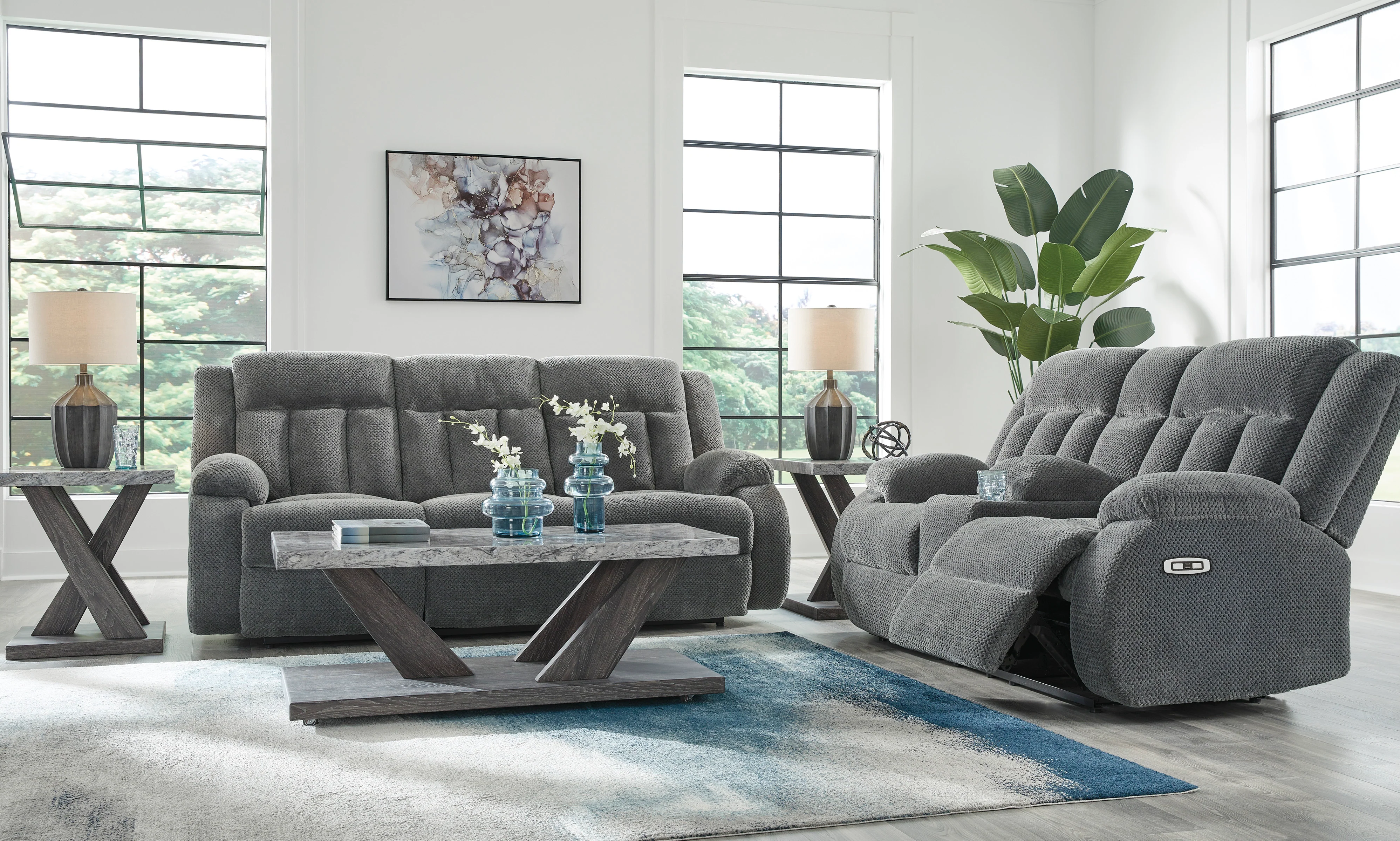 Greely Bend Rec Pwr Sofa With Drop Down Table - Image 14