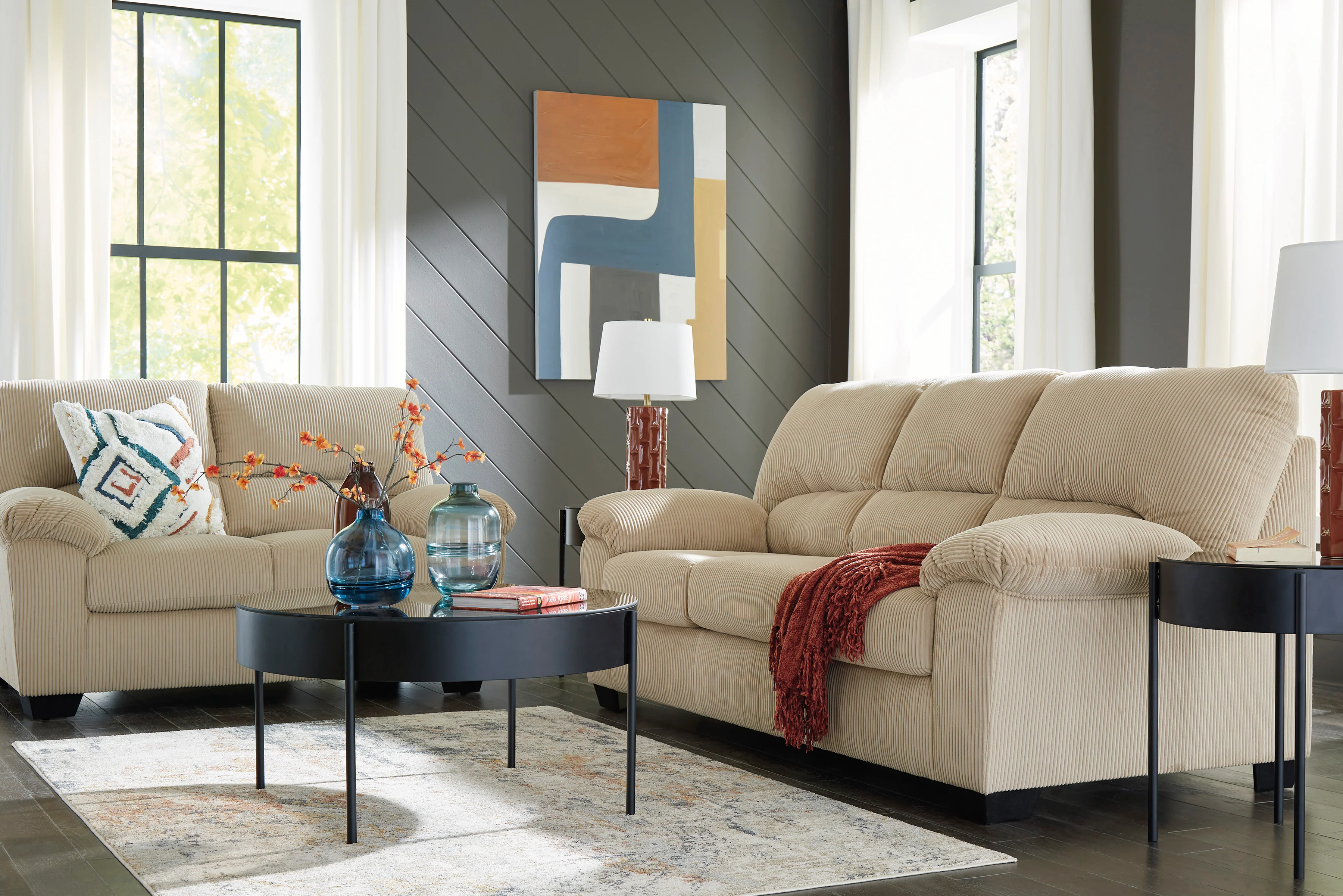 Simplejoy Sofa Set (3+2+1) - Image 4
