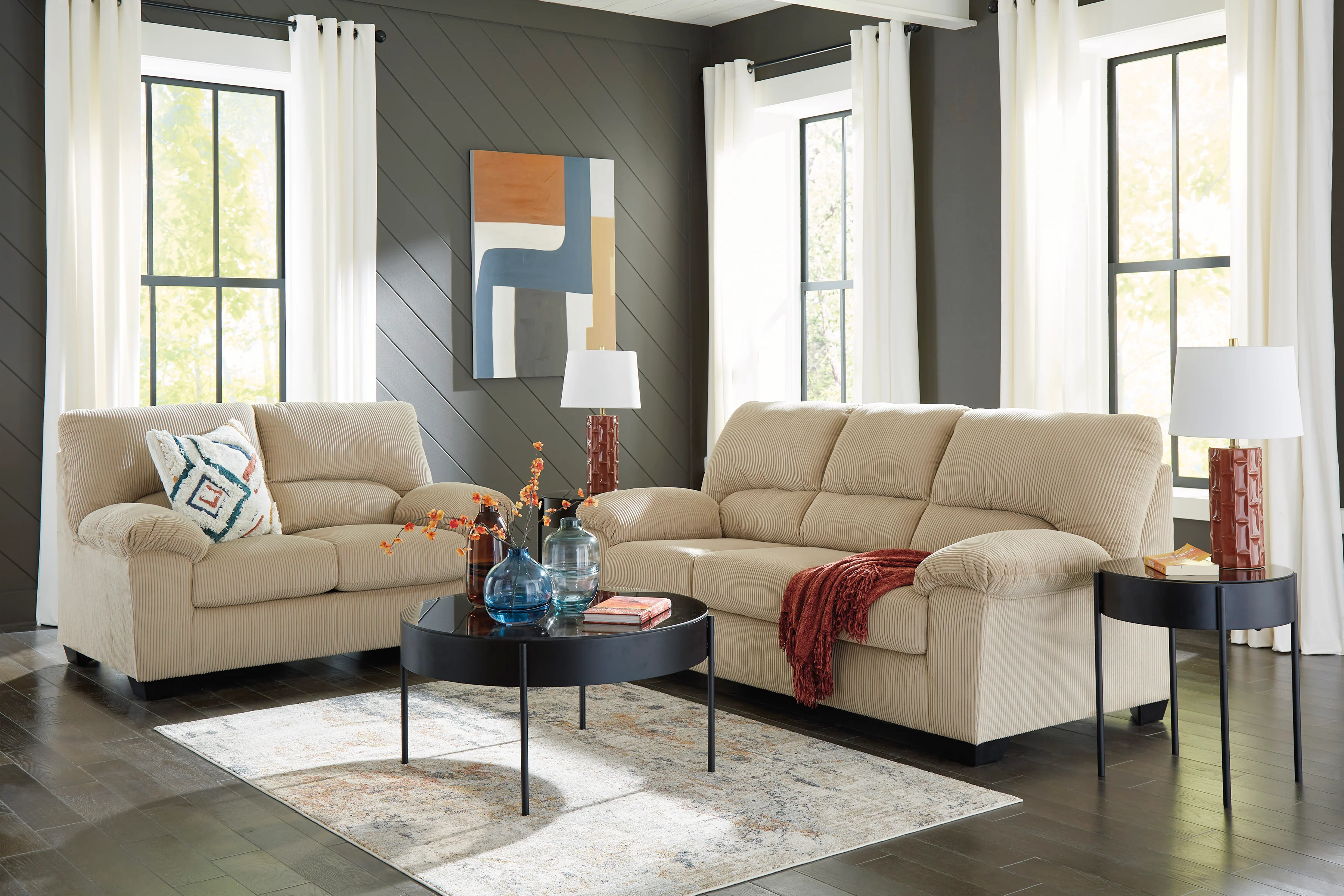 Simplejoy Sofa Set (3+2+1) - Image 8