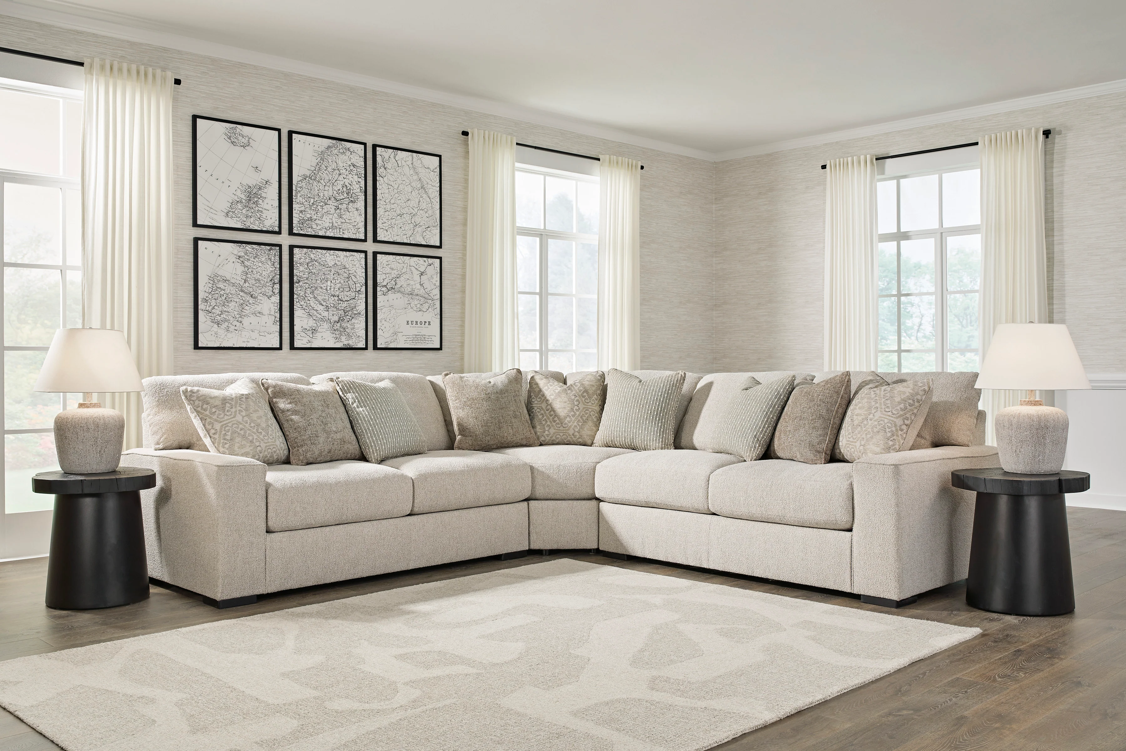 Balltyton 3 piece Sectional Sofa Set - Image 5