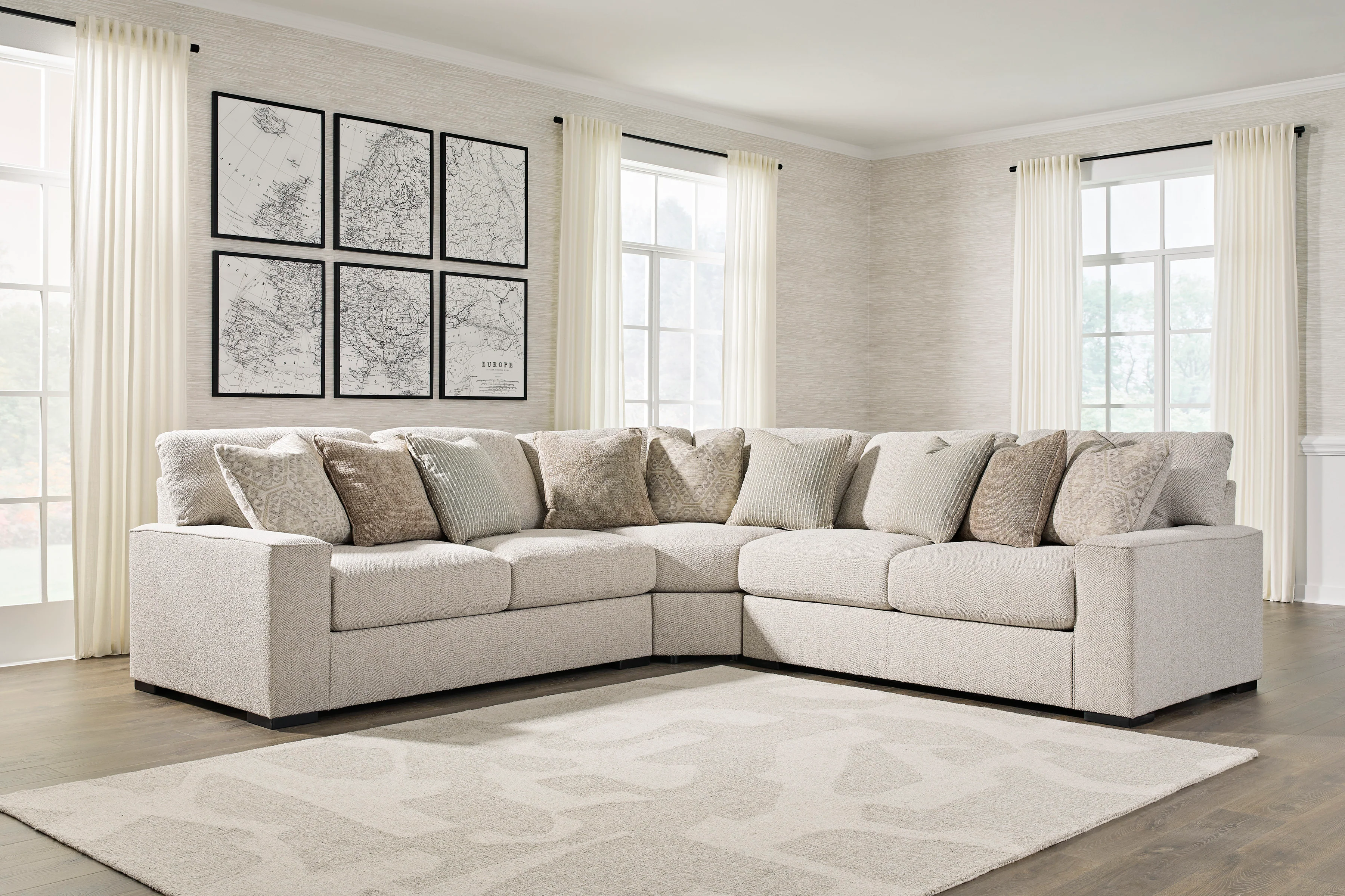 Balltyton 3 piece Sectional Sofa Set - Image 6