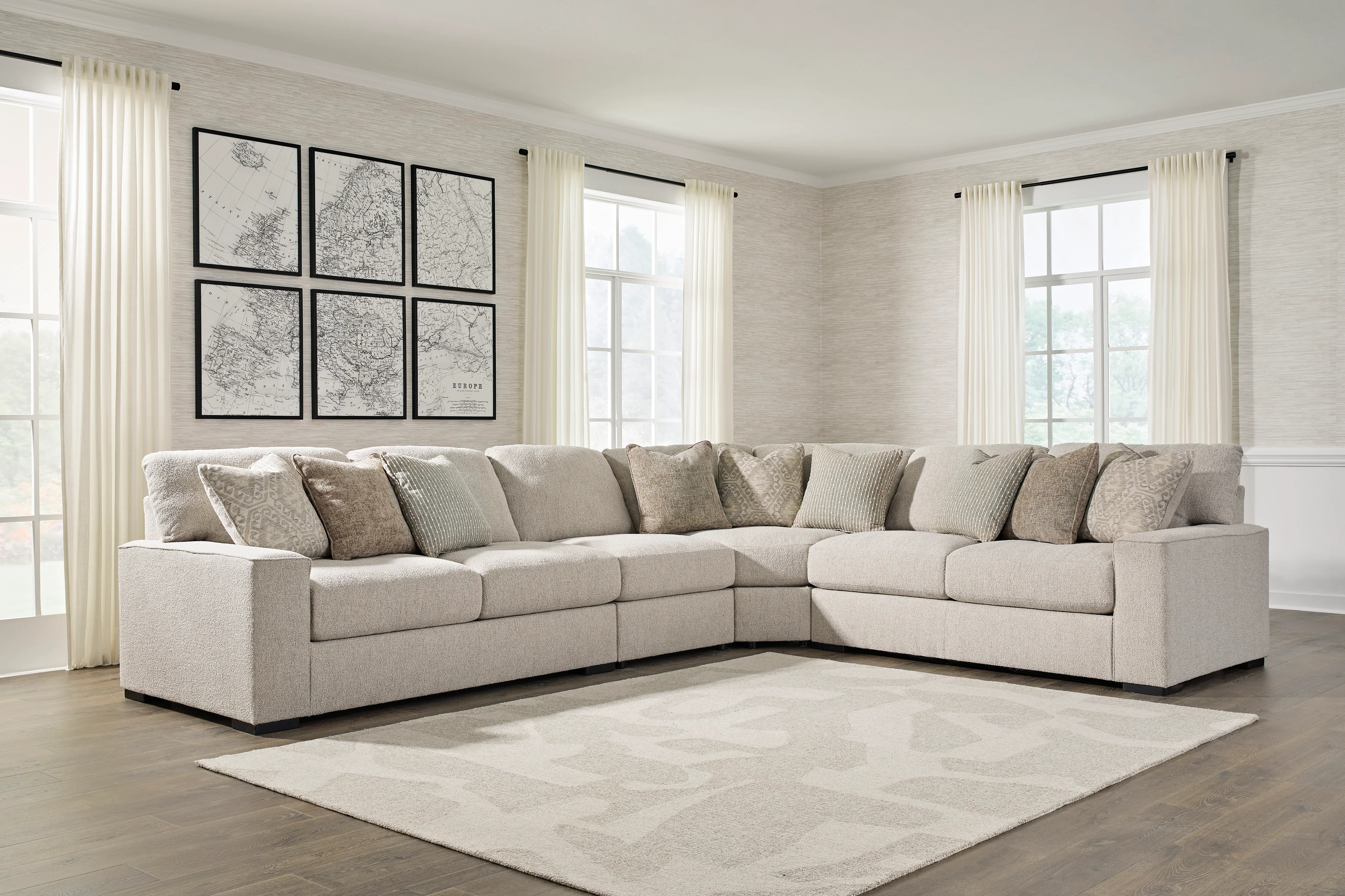 Balltyton 4 piece Sectional Sofa Set - Image 5