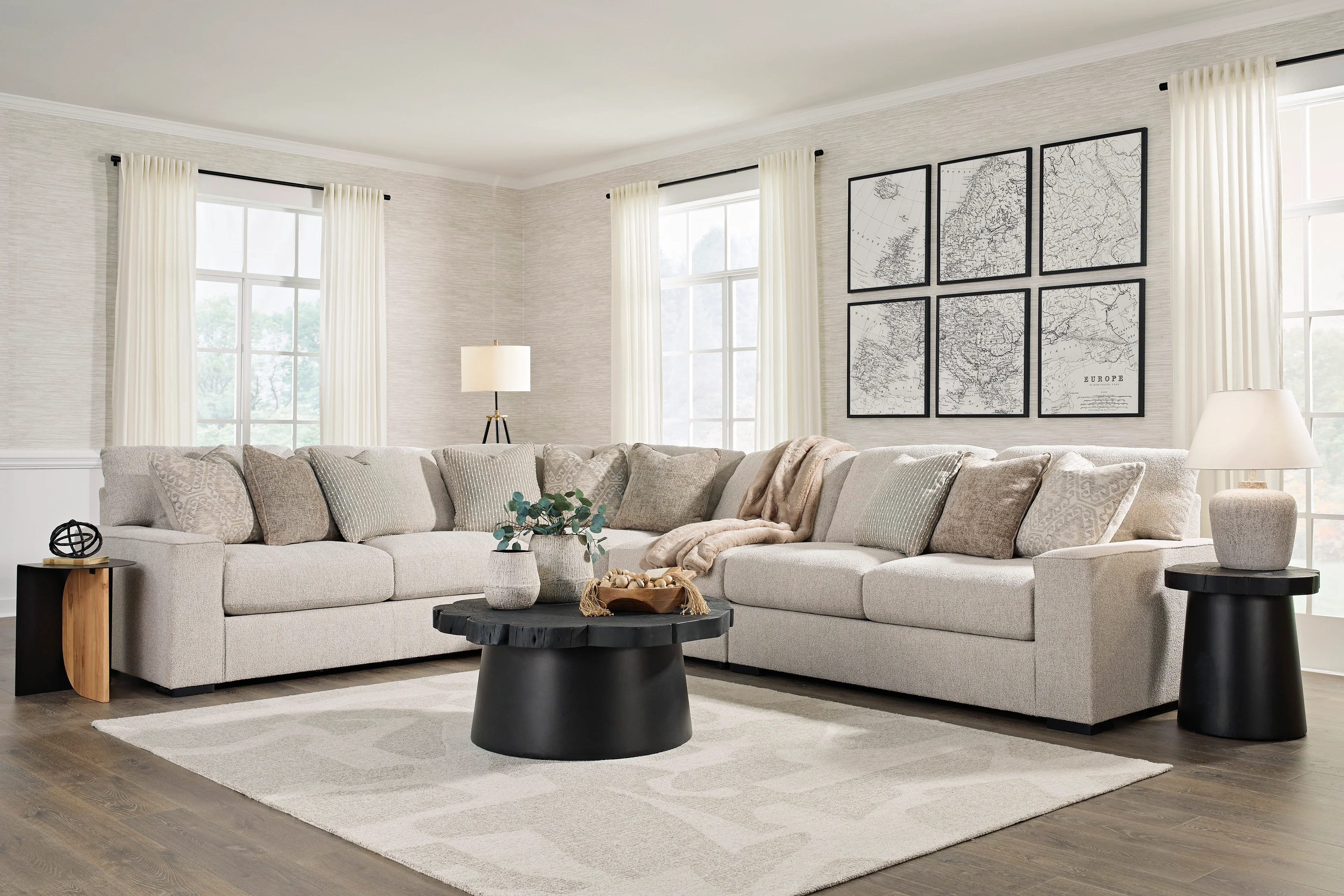 Balltyton 4 piece Sectional Sofa Set - Image 6