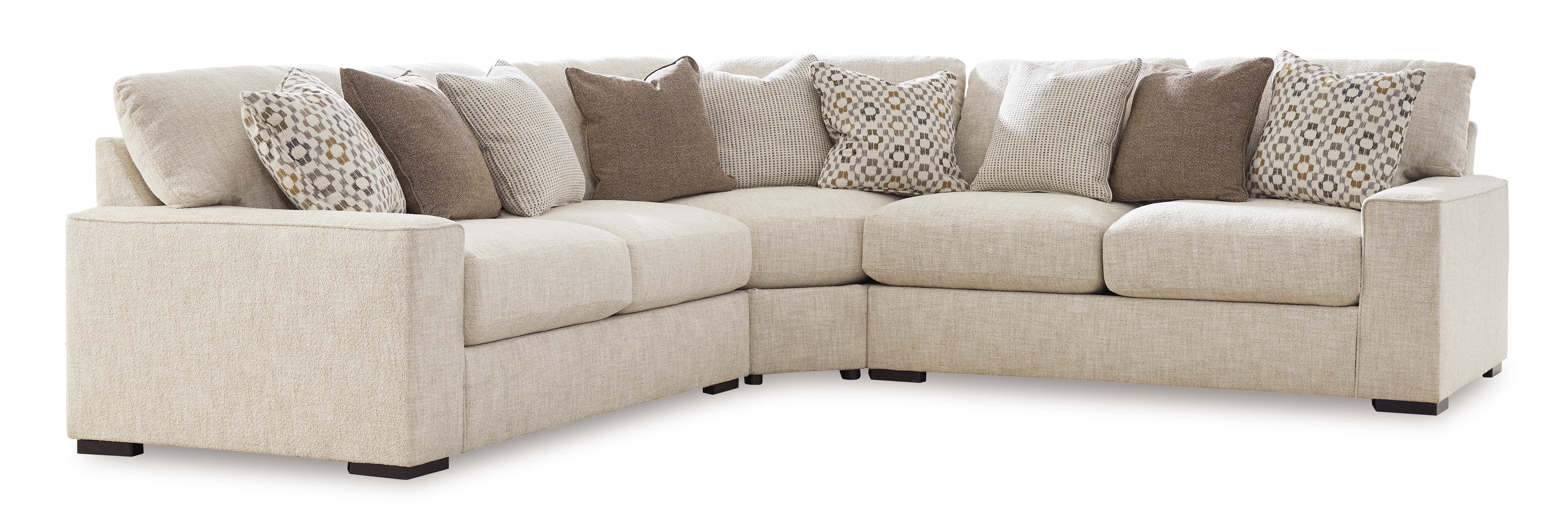 Abberson 3 piece sectional - Image 2