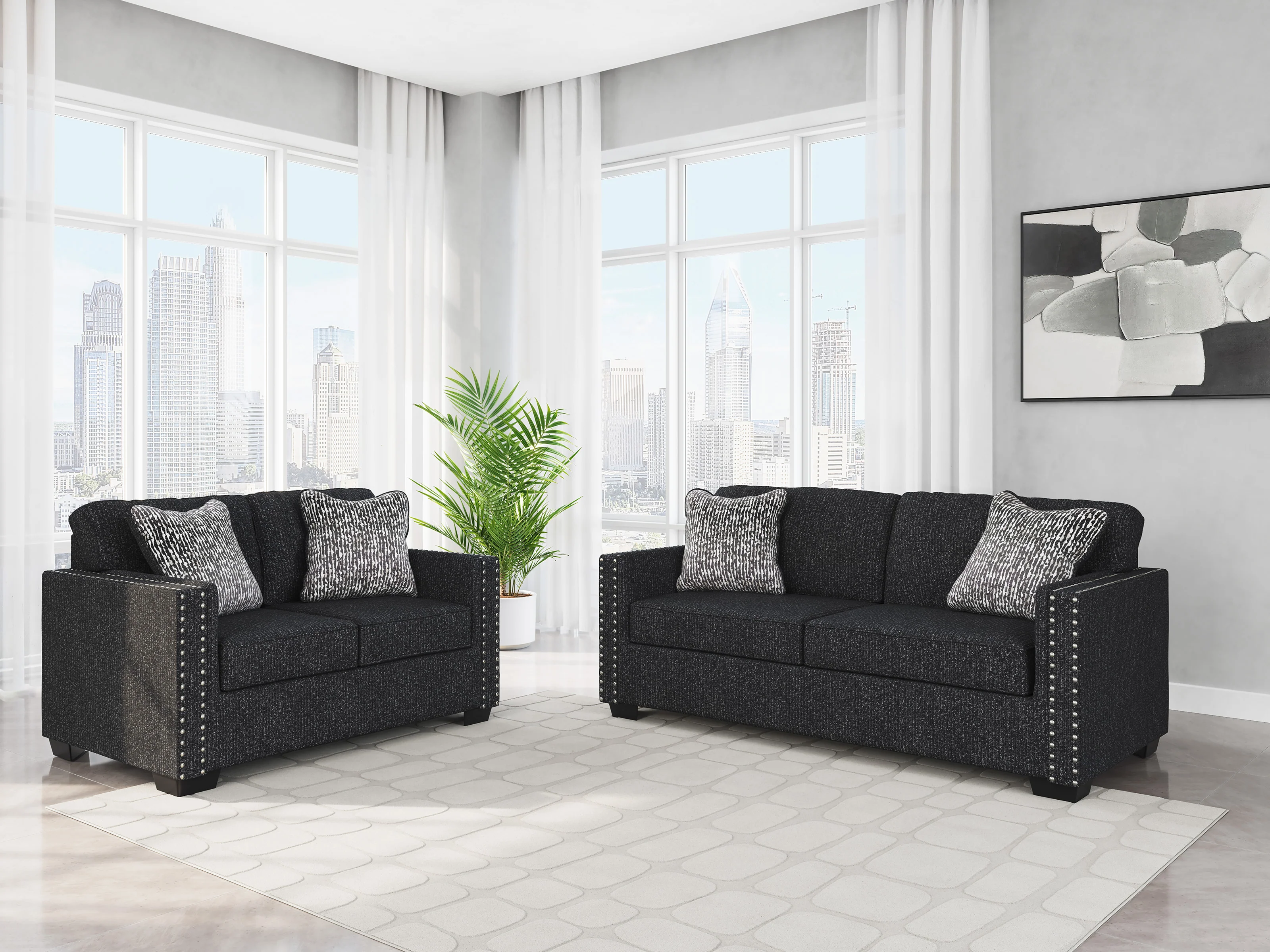 Jasmine Sofa Set (3+2+1) - Image 7