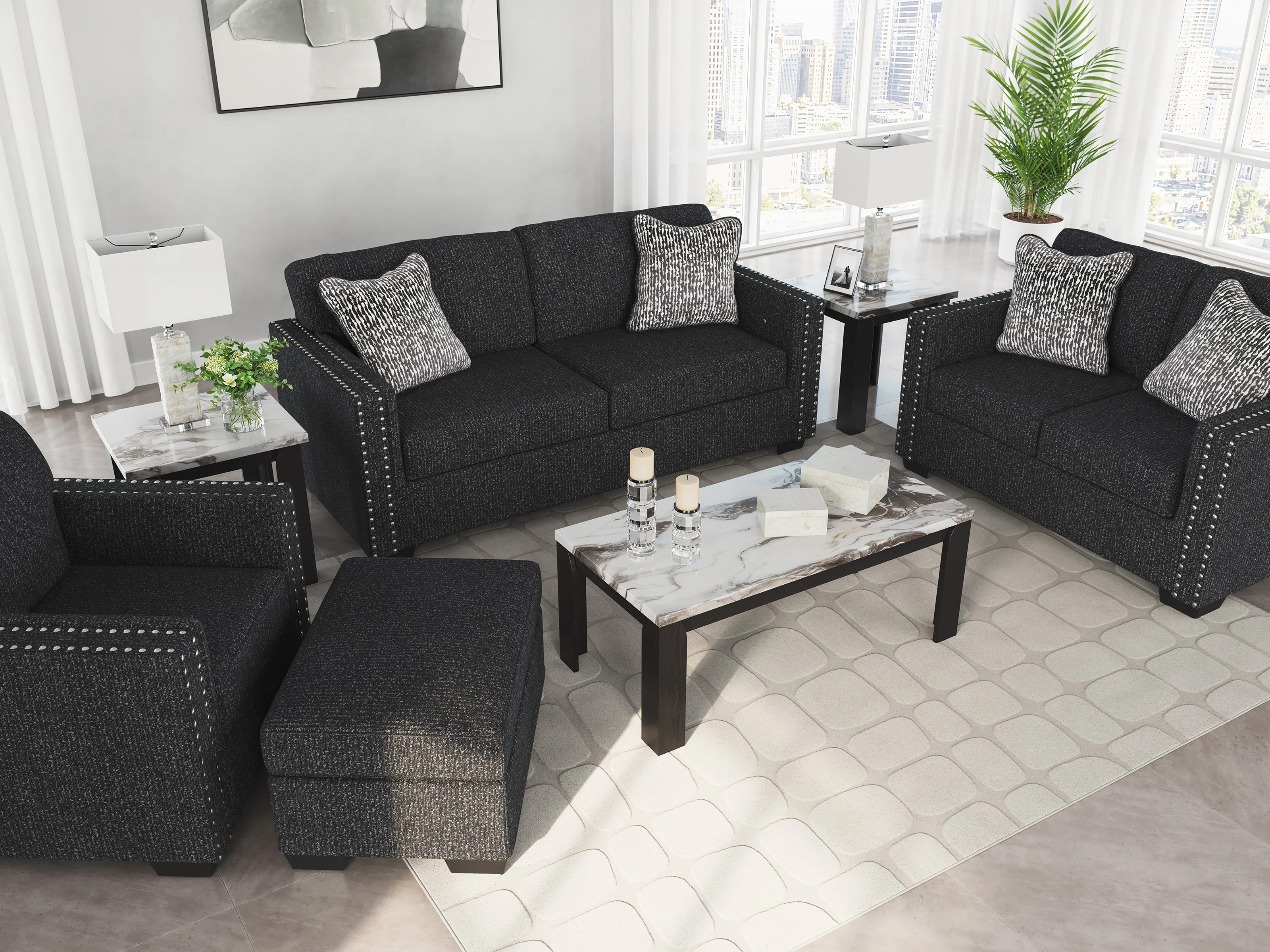 Jasmine  Ottoman - Image 10
