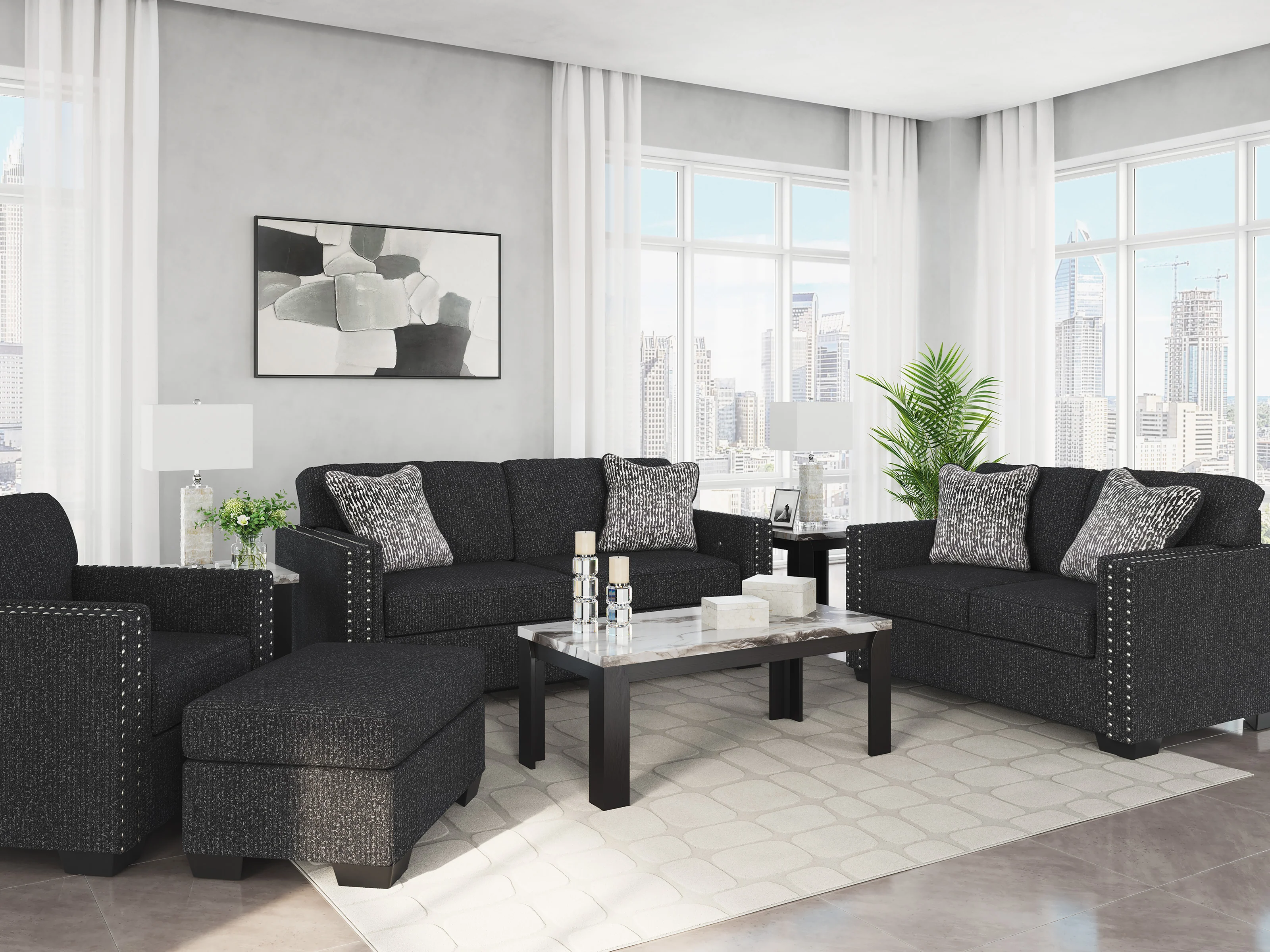 Jasmine  Ottoman - Image 9