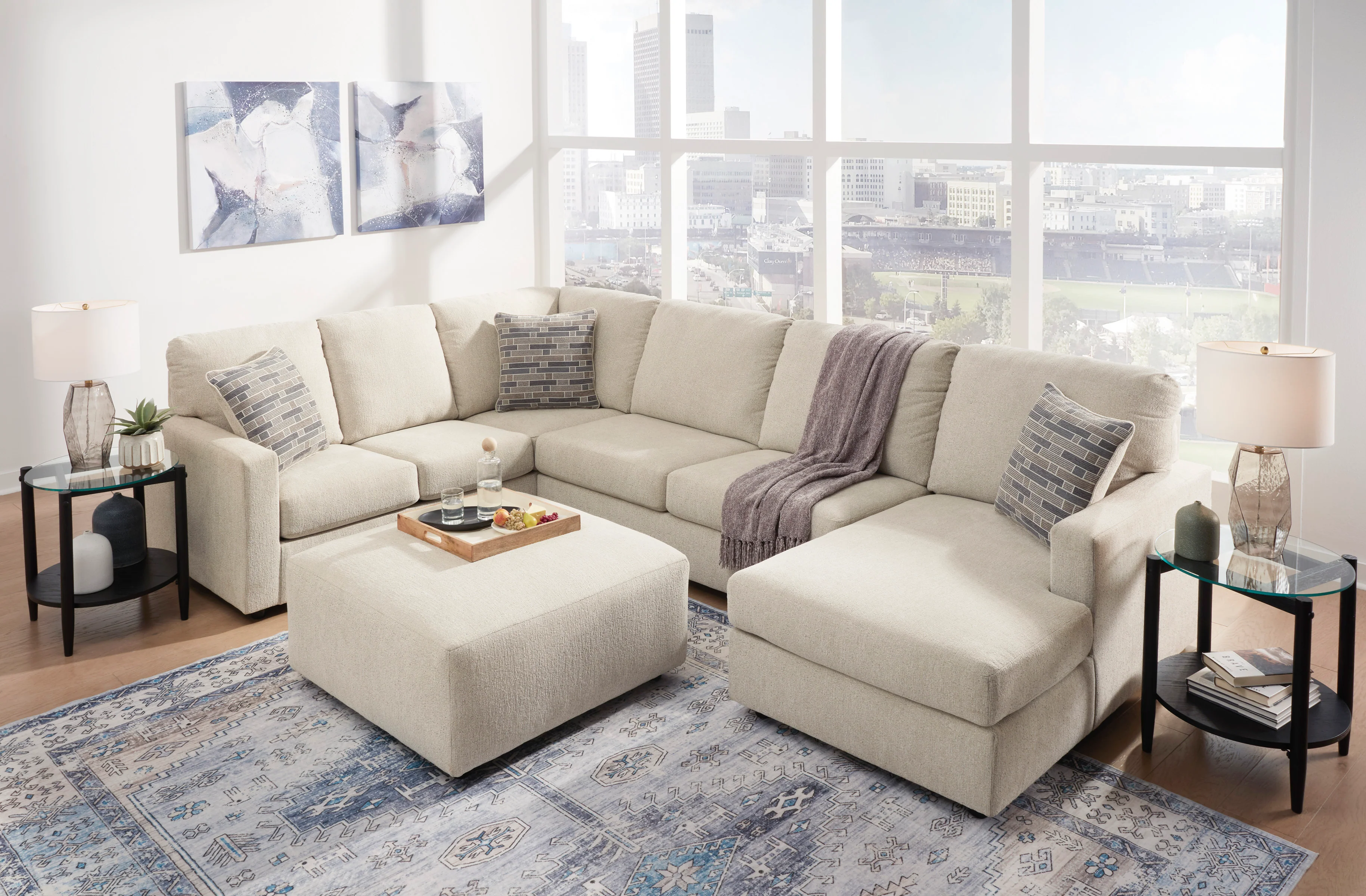Edenfield 3 piece Sectional Sofa Set - Image 4