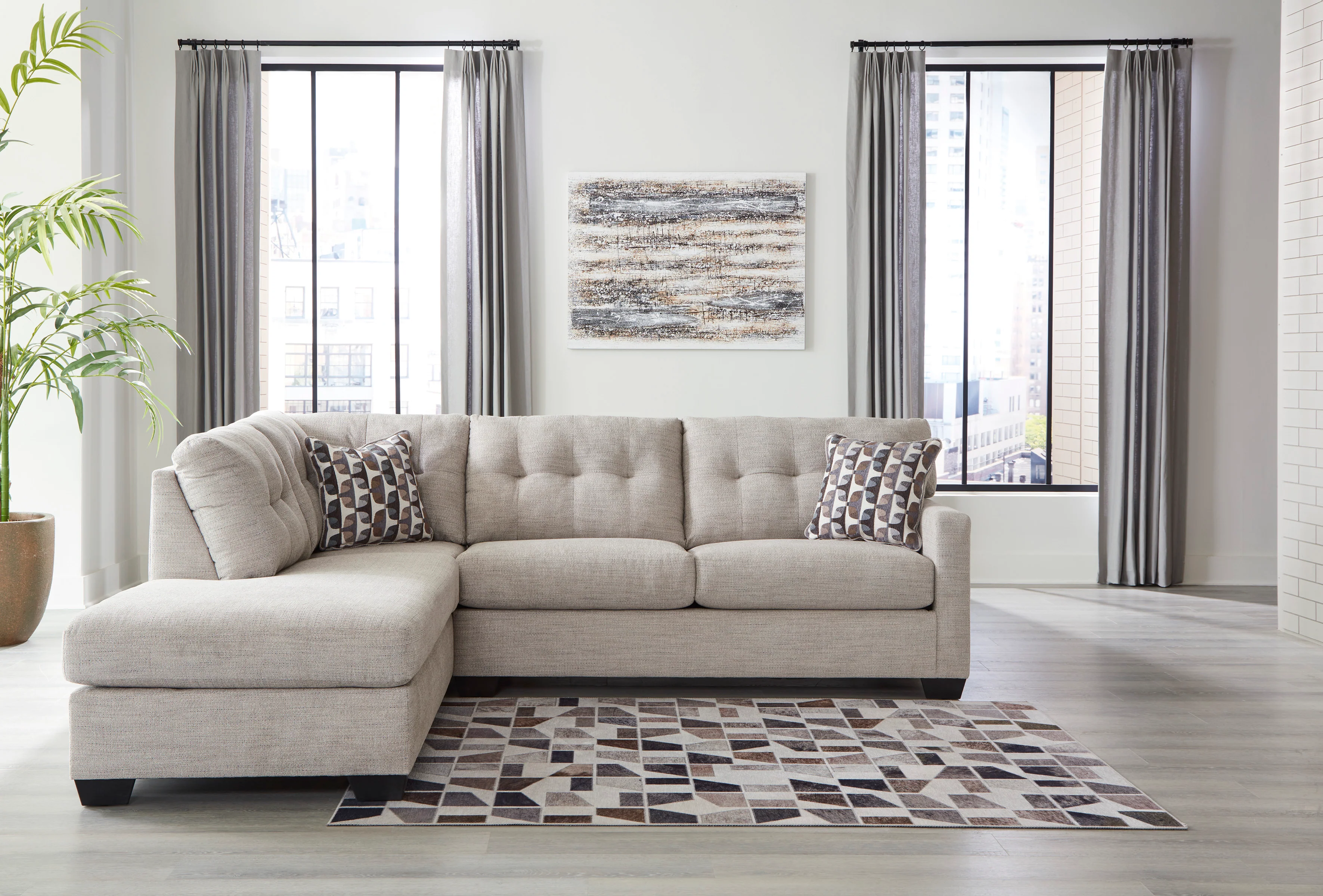 Mahoney 2 Piece Sectional Sofa Set - Image 3