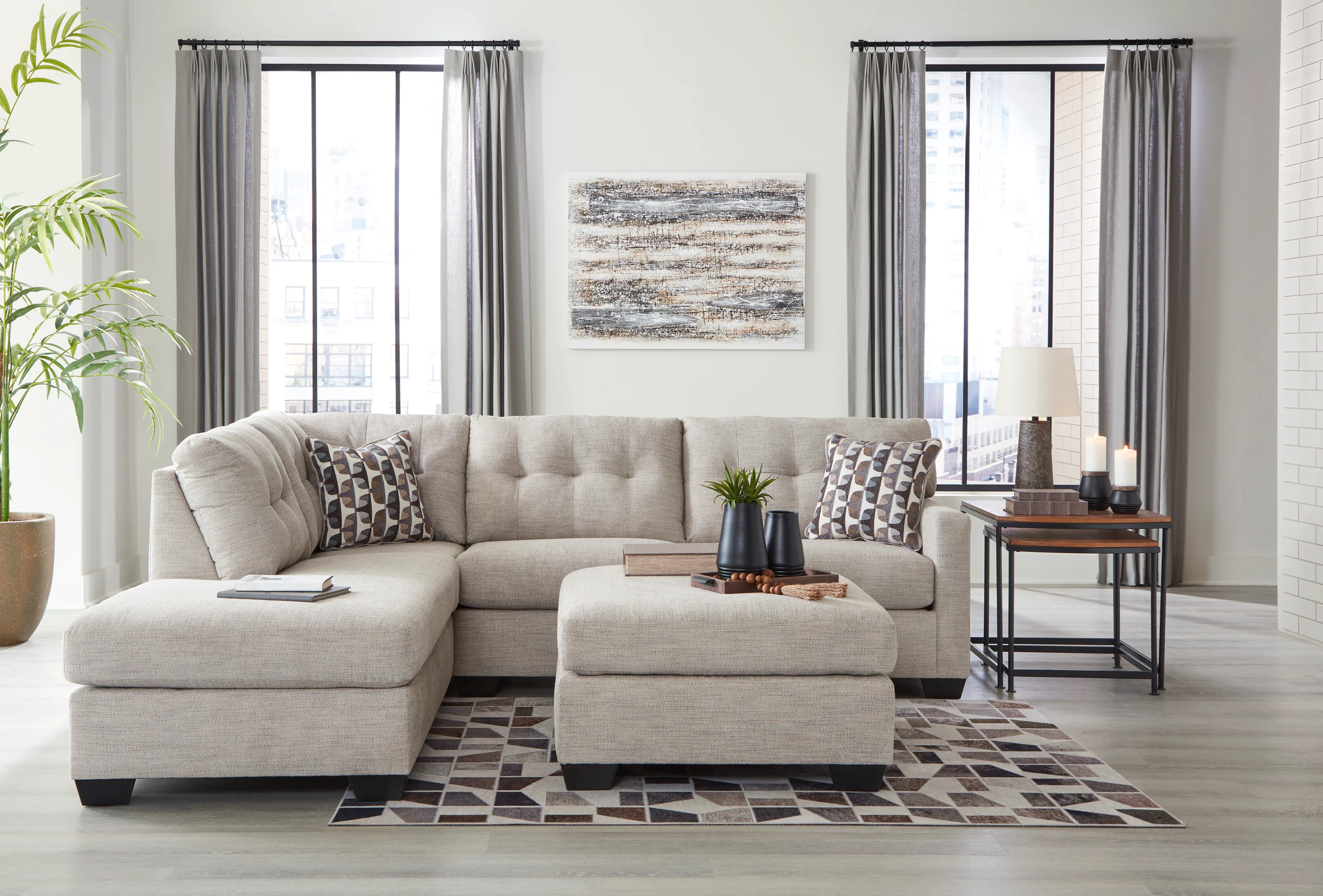 Mahoney 2 Piece Sectional Sofa Set - Image 4
