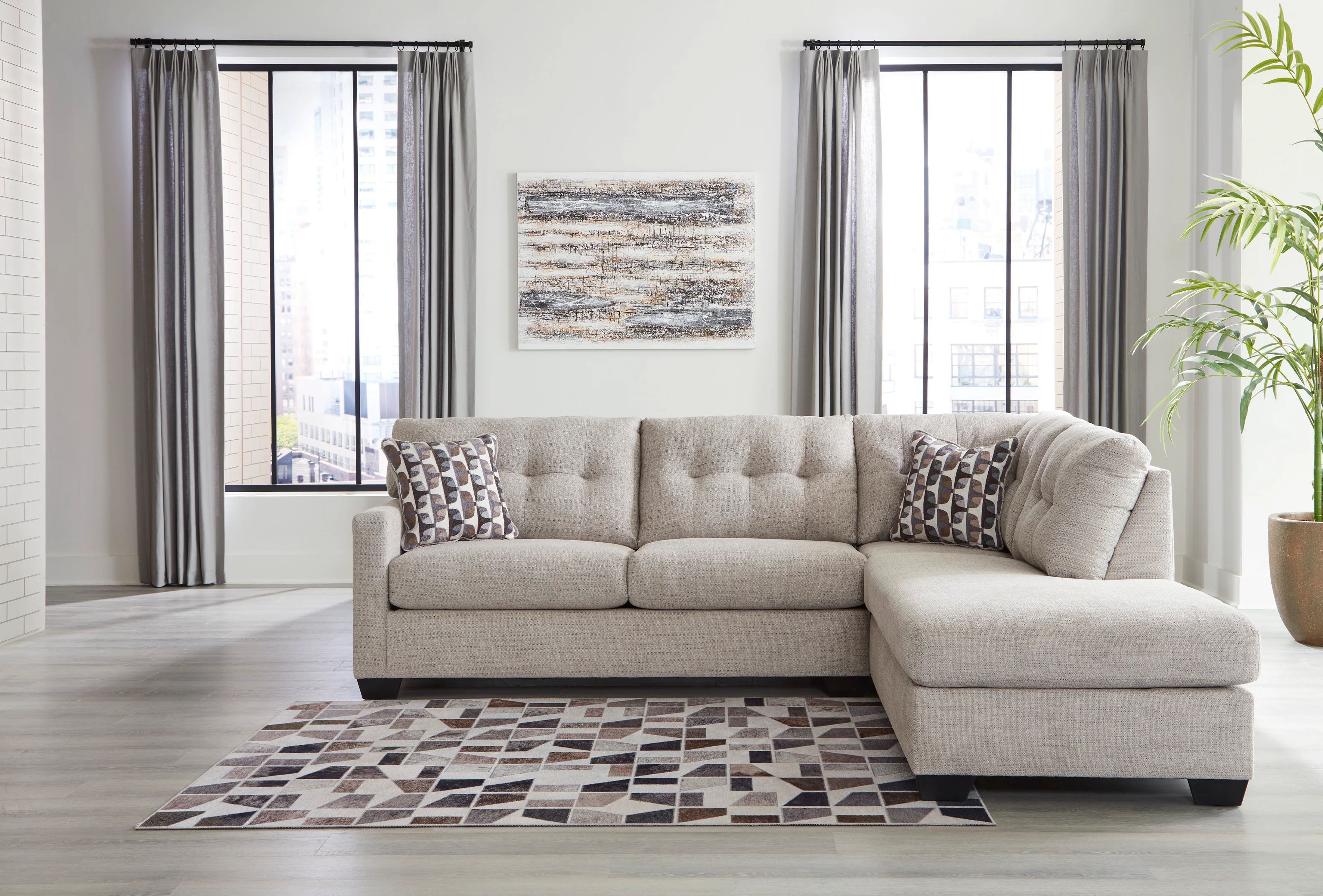Mahoney 2 Piece Sectional Sofa Set - Image 4