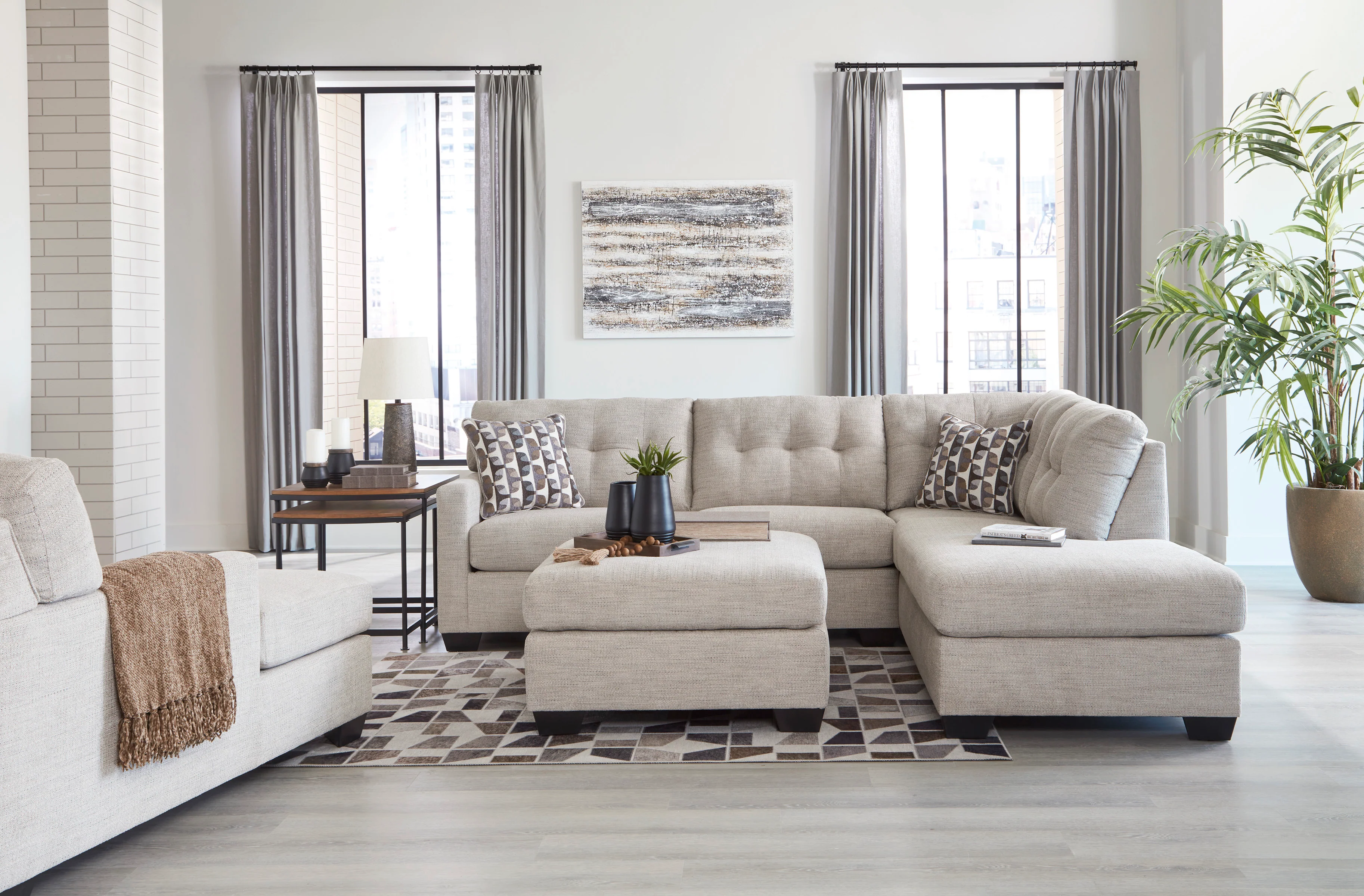 Mahoney 2 Piece Sectional Sofa Set - Image 5
