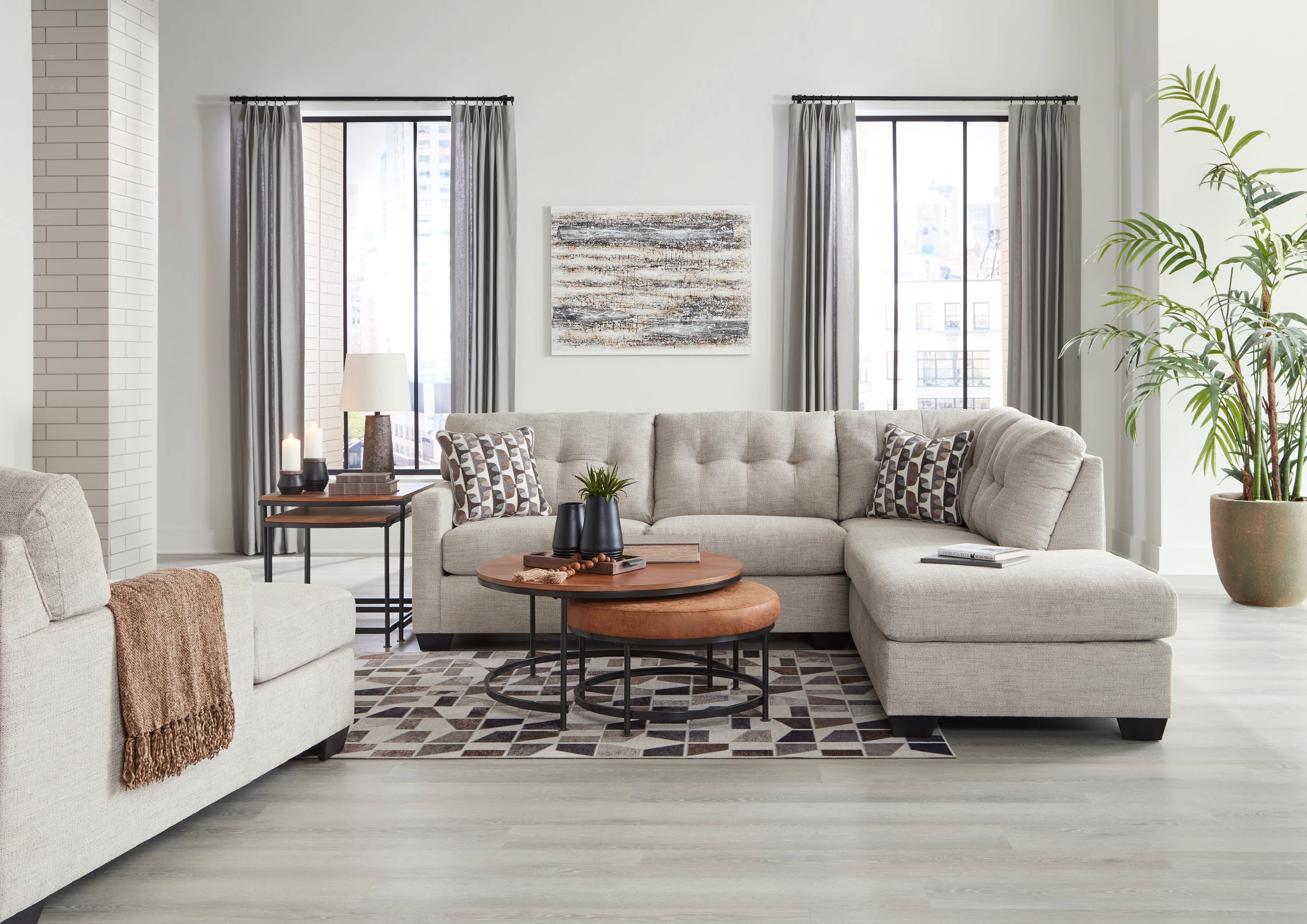 Mahoney 2 Piece Sectional Sofa Set - Image 6