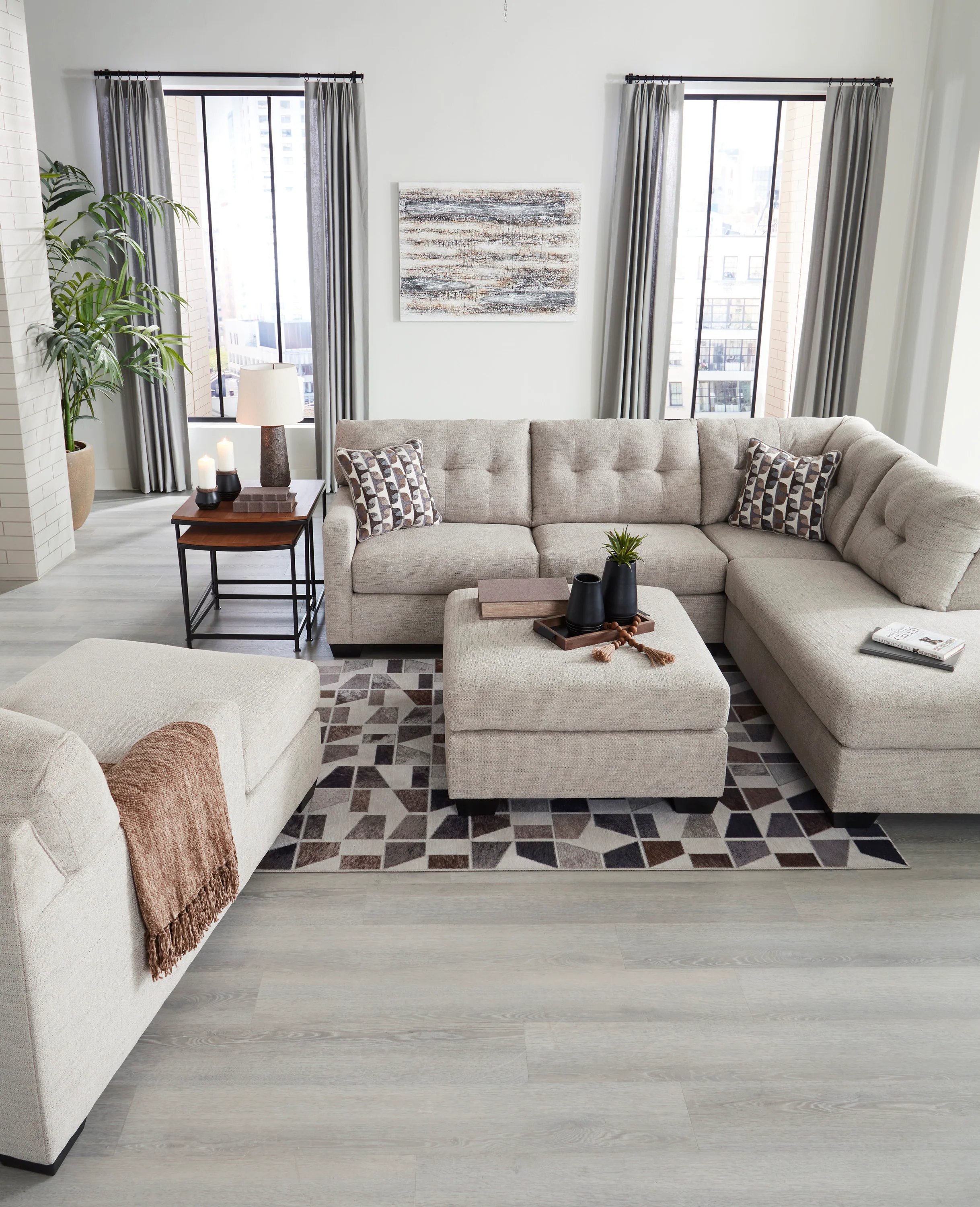 Mahoney 2 Piece Sectional Sofa Set - Image 7