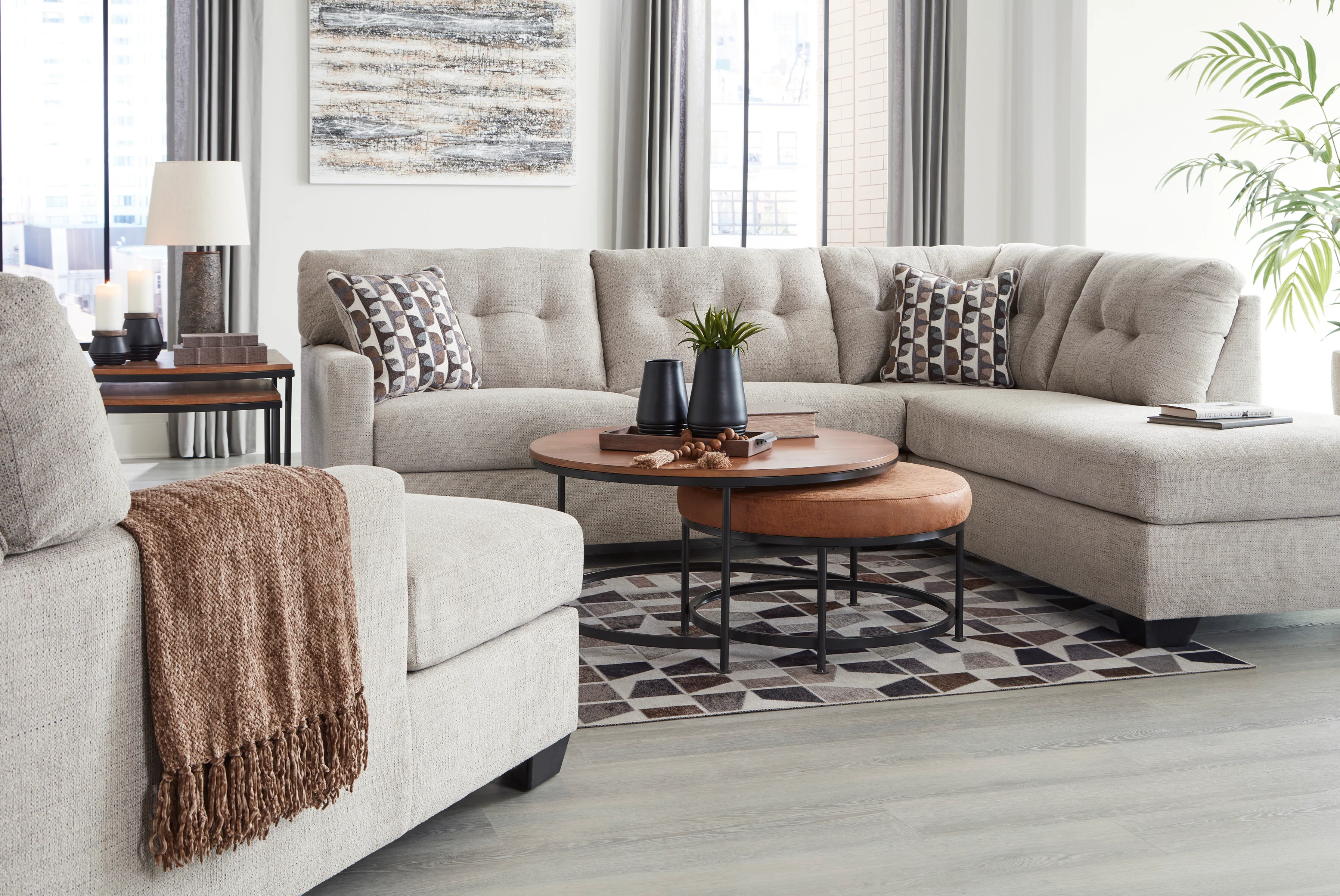 Mahoney 2 Piece Sectional Sofa Set - Image 8