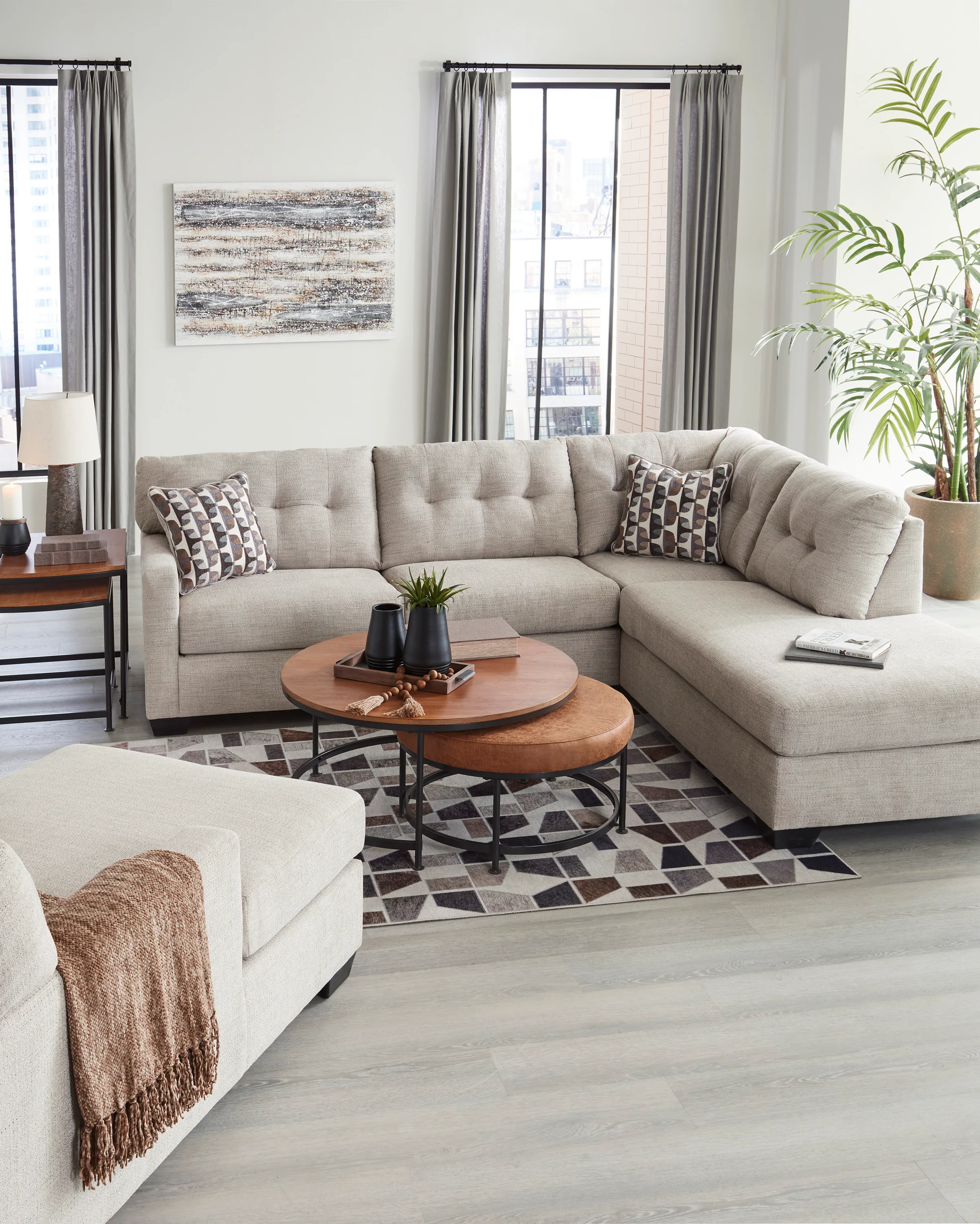 Mahoney 2 Piece Sectional Sofa Set - Image 9