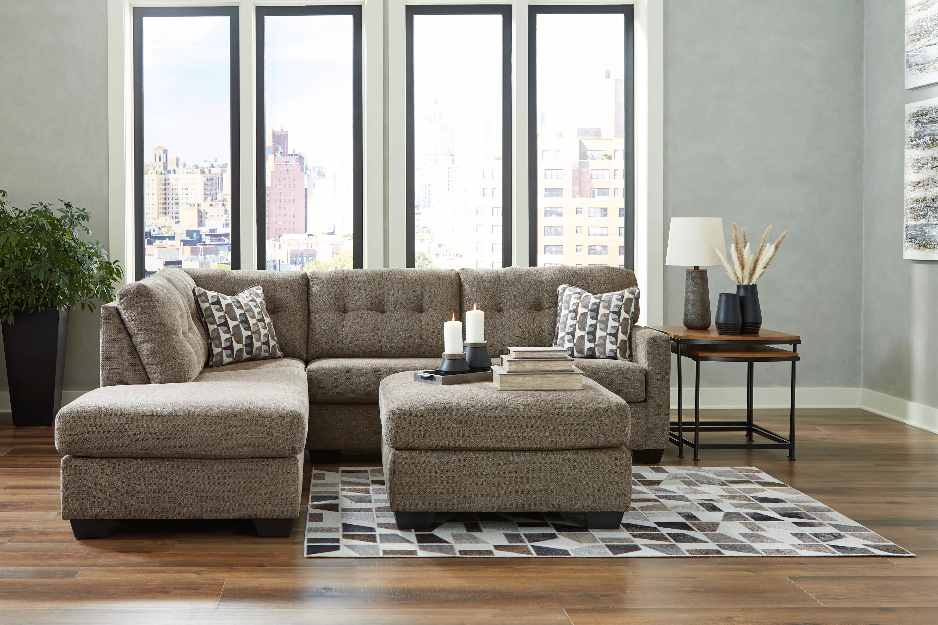 Mahoney 2 Piece Sectional Sofa Set - Image 4