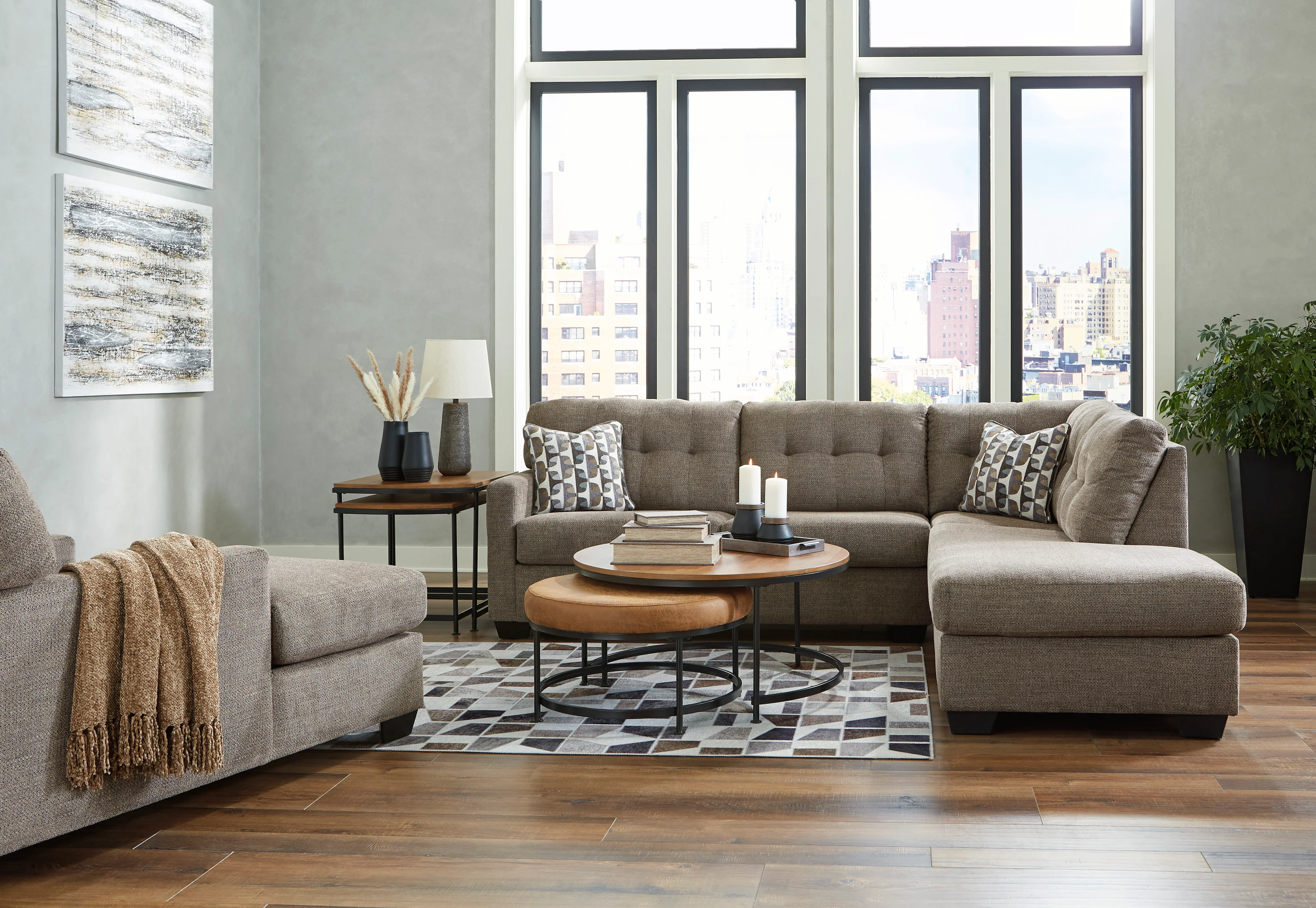 Mahoney 2 Piece Sectional Sofa Set - Image 7