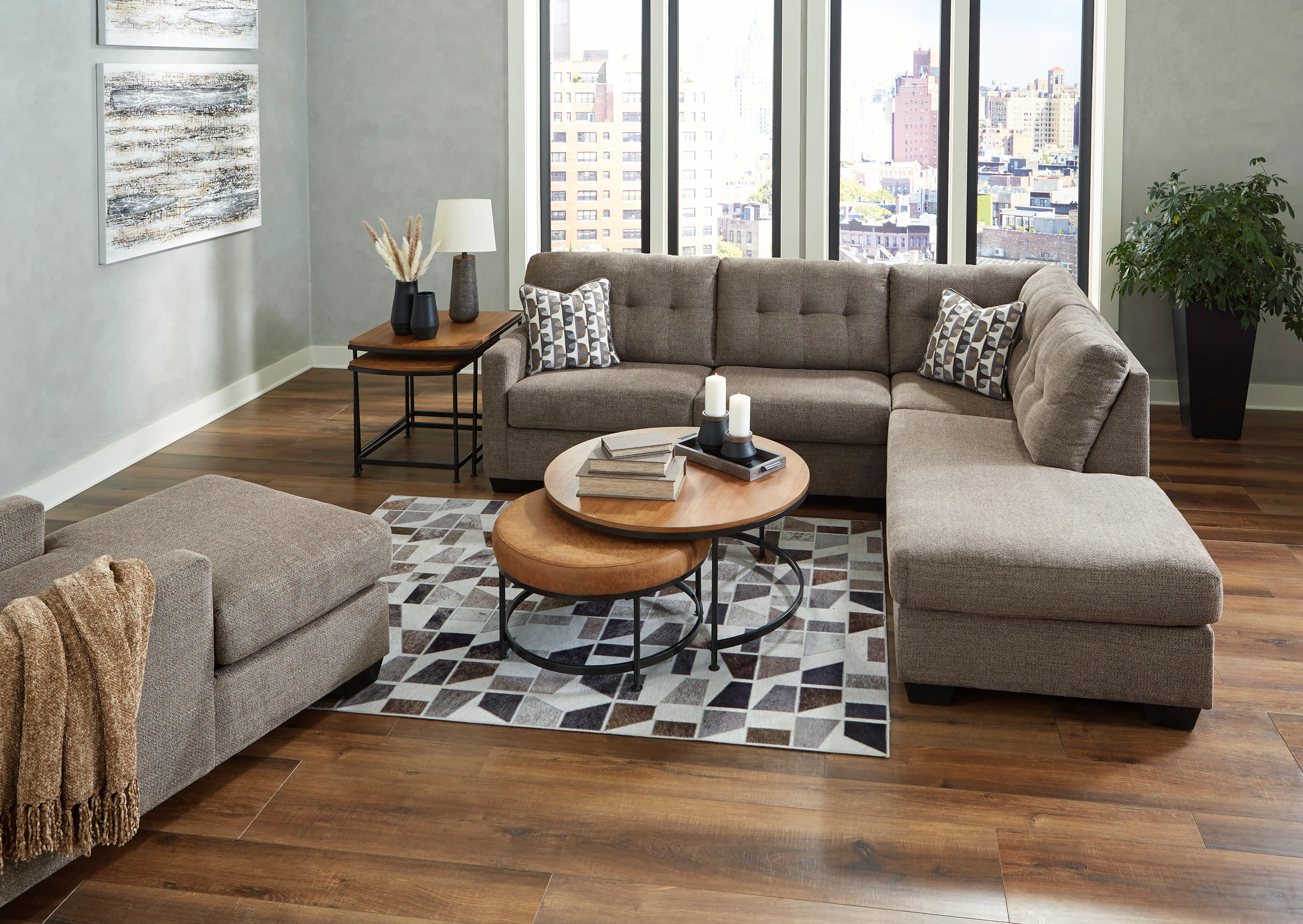 Mahoney 2 Piece Sectional Sofa Set - Image 9