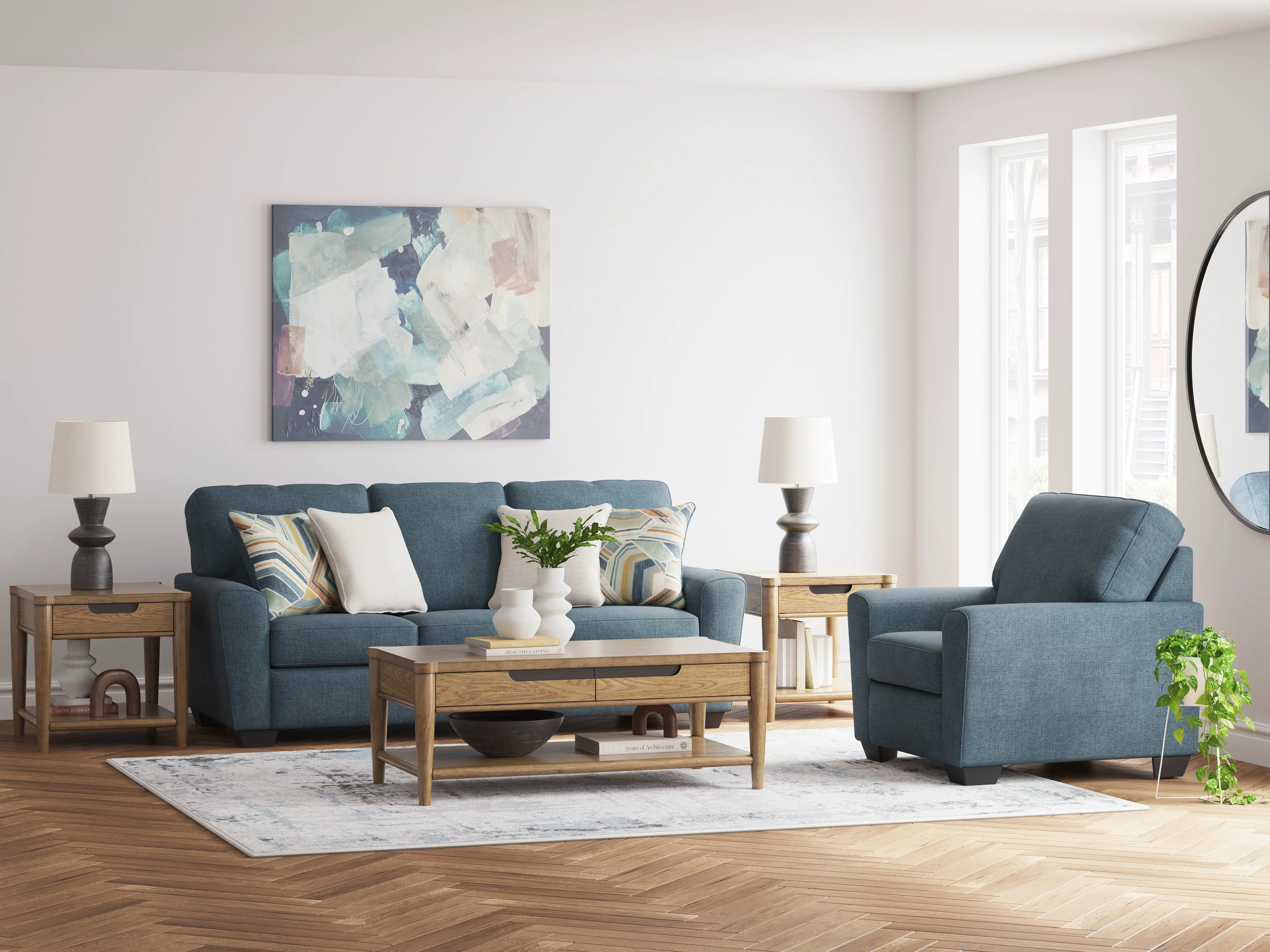 Cashton Sofa Set (3+2+1) - Image 4