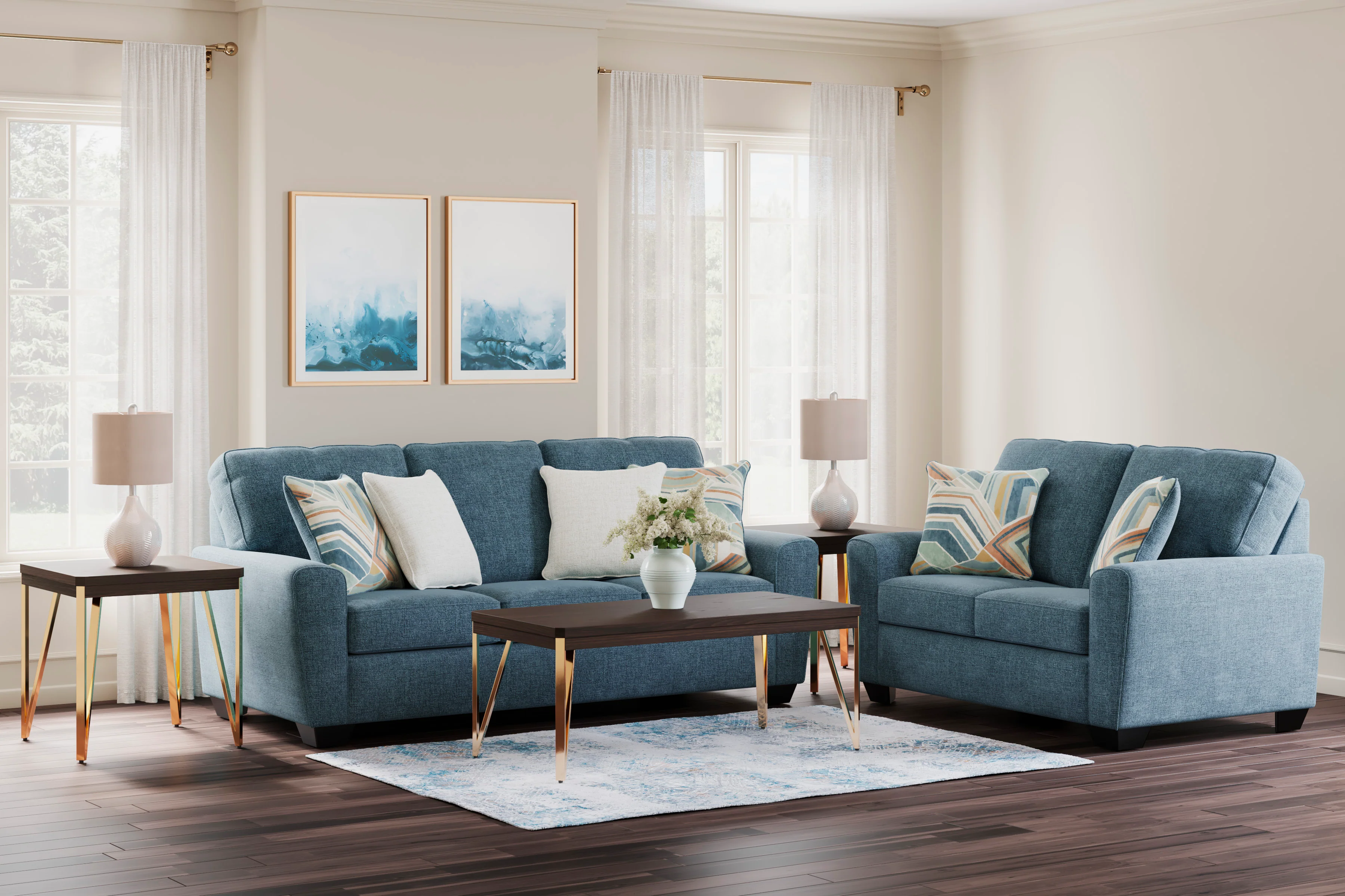 Cashton Sofa Set (3+2+1) - Image 6