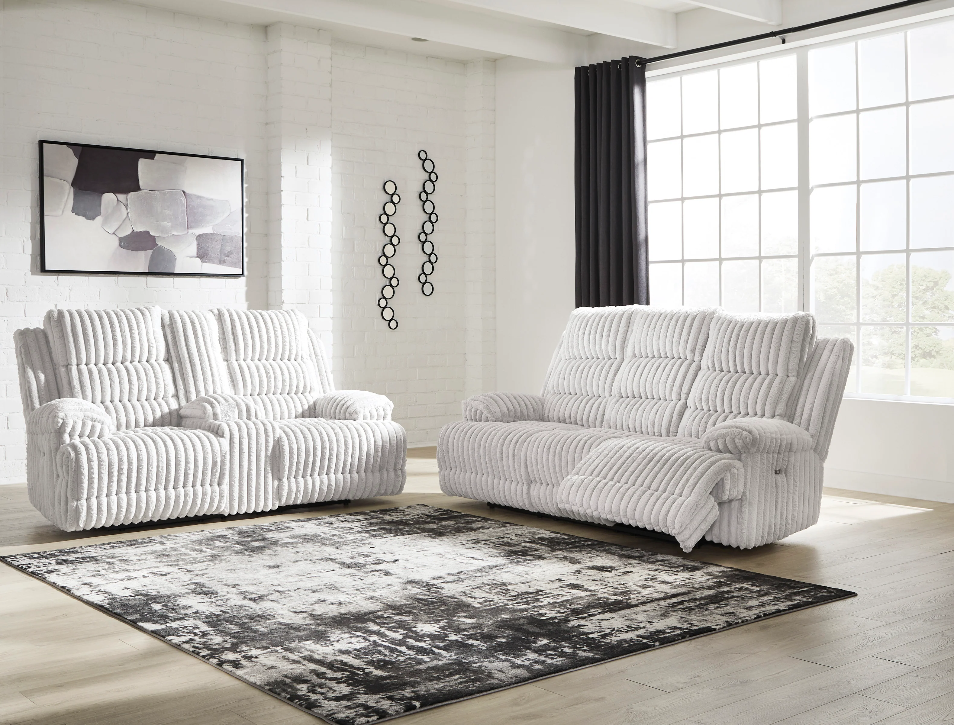 Technique Rec Pwr Sofa With Drop Down Table - Image 20