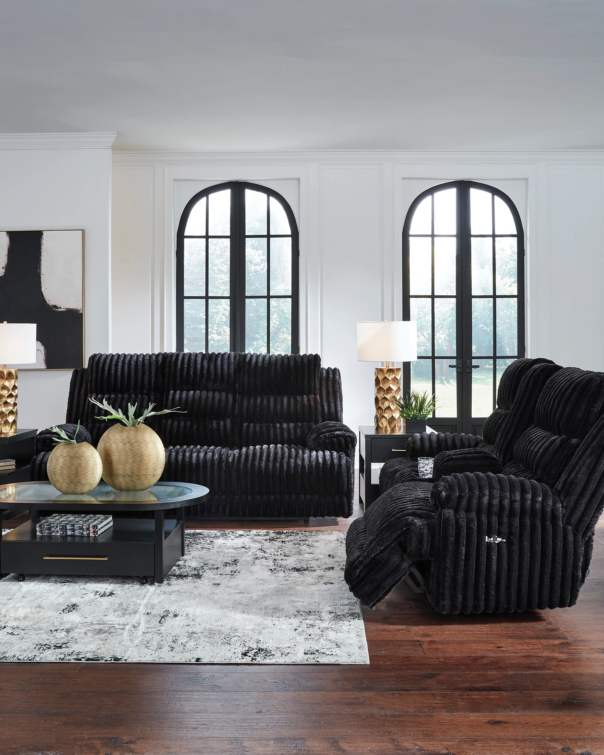 Technique Rec Pwr Sofa With Drop Down Table - Image 16