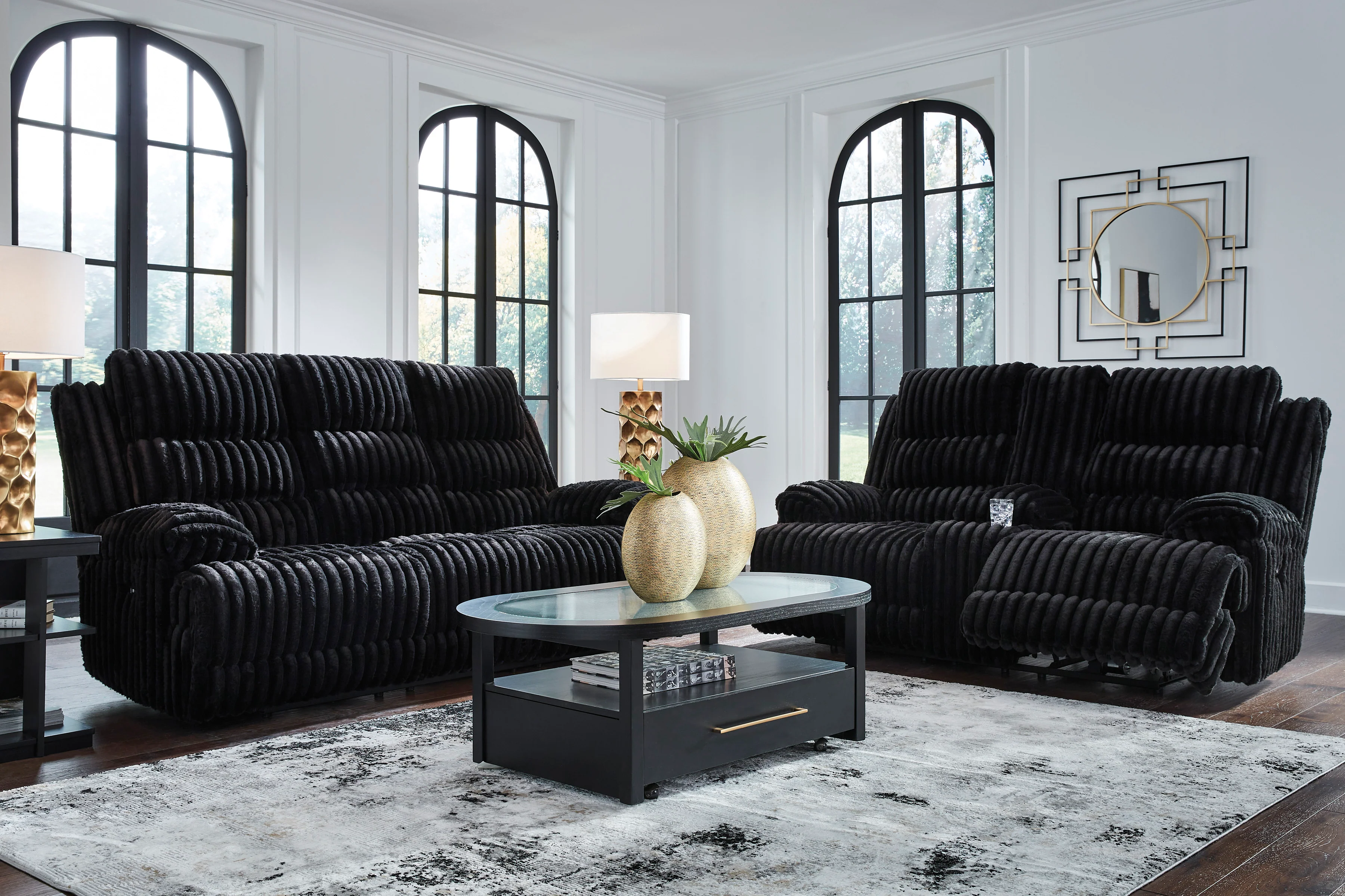Technique Rec Pwr Sofa With Drop Down Table - Image 15