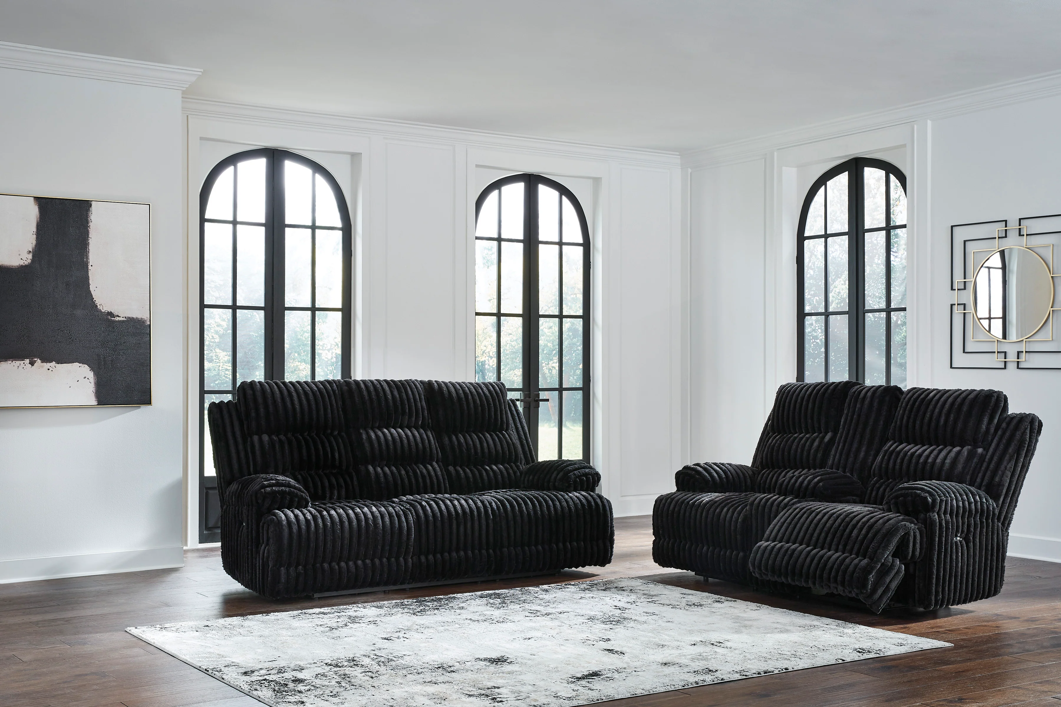 Technique Rec Pwr Sofa With Drop Down Table - Image 11