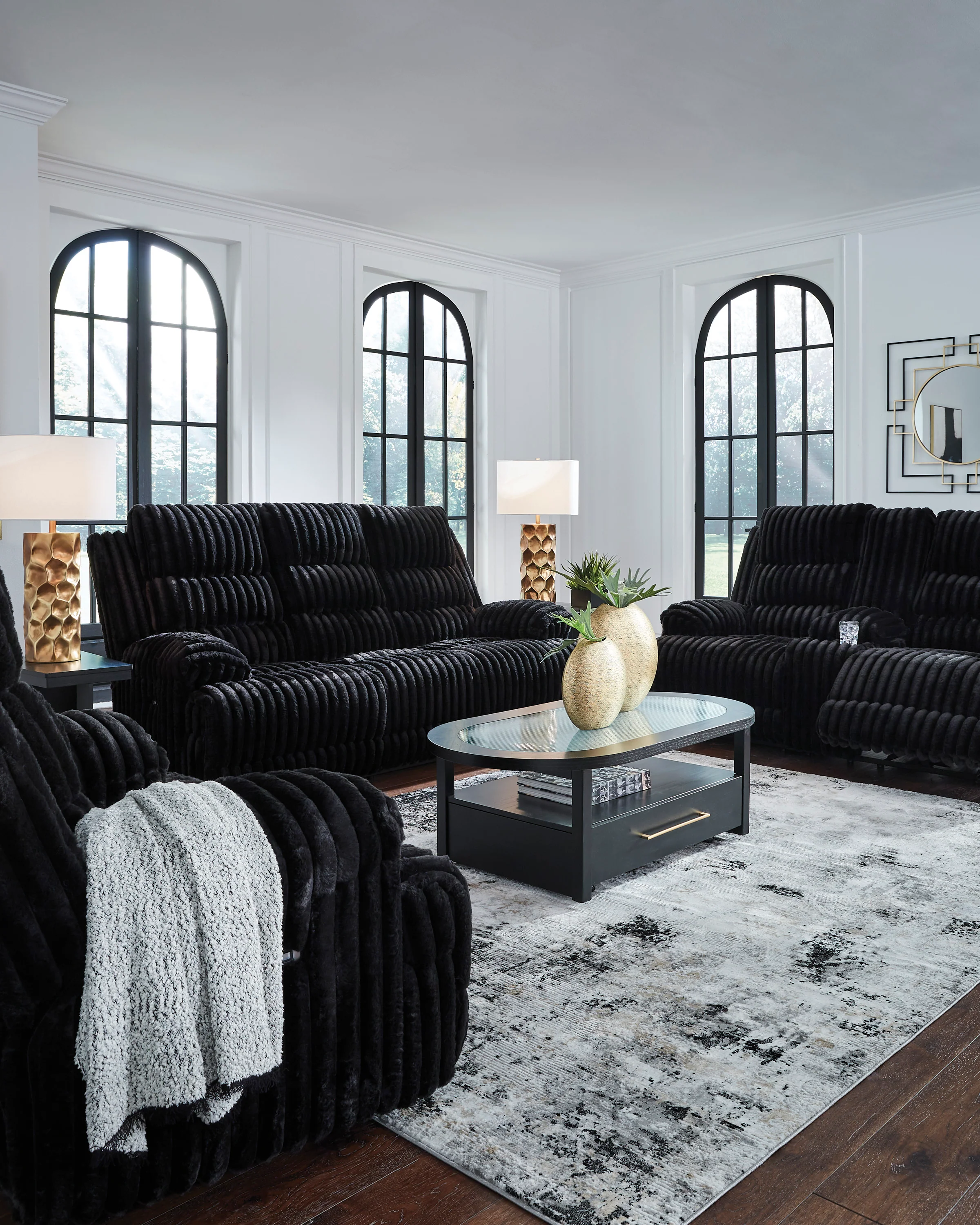 Technique Rec Pwr Sofa With Drop Down Table - Image 17