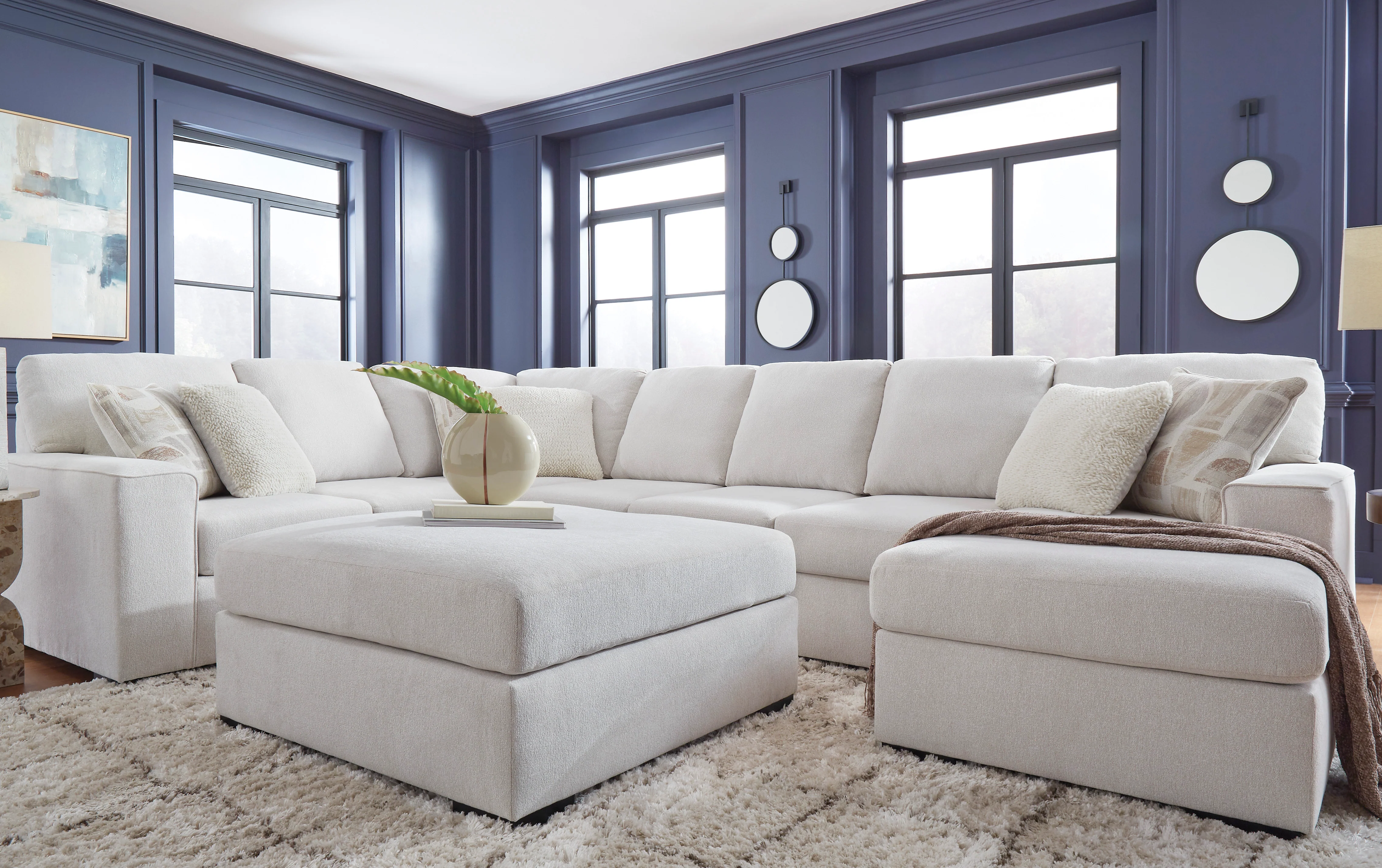Leighelli 4 piece sectional Sofa Set - Image 5