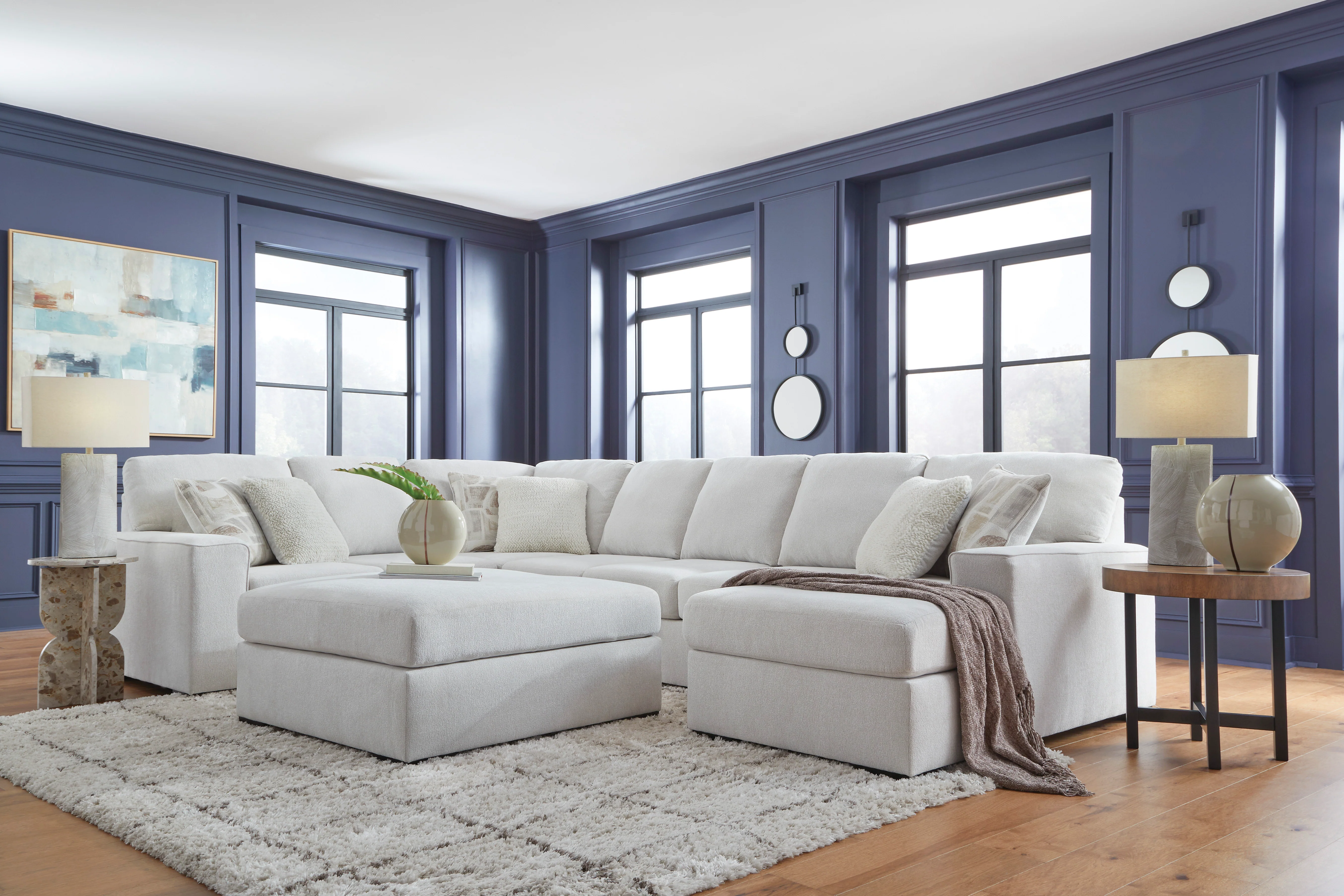 Leighelli 4 piece sectional Sofa Set - Image 7