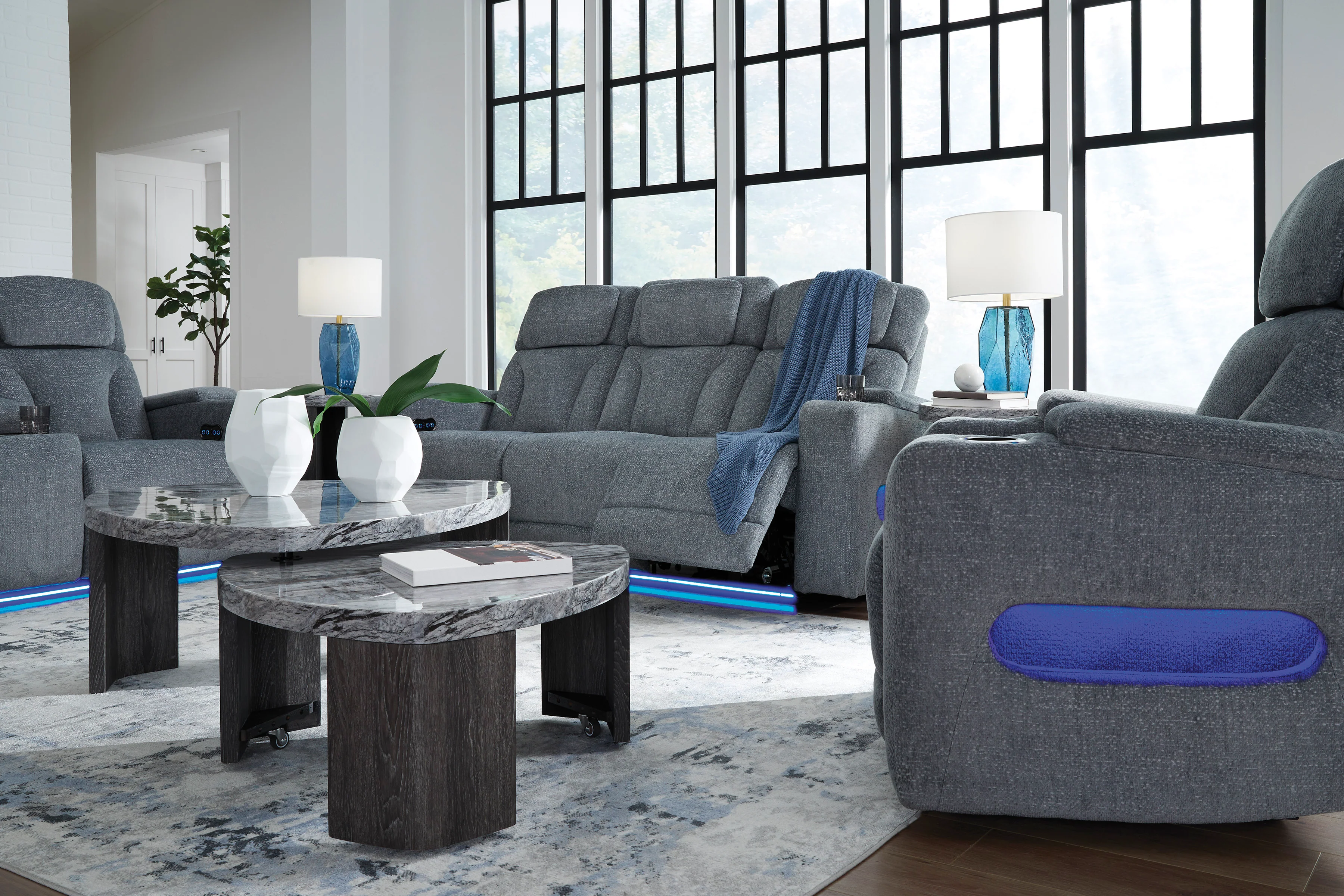 Forest Lake Sofa Set (3+2+1) - Image 4