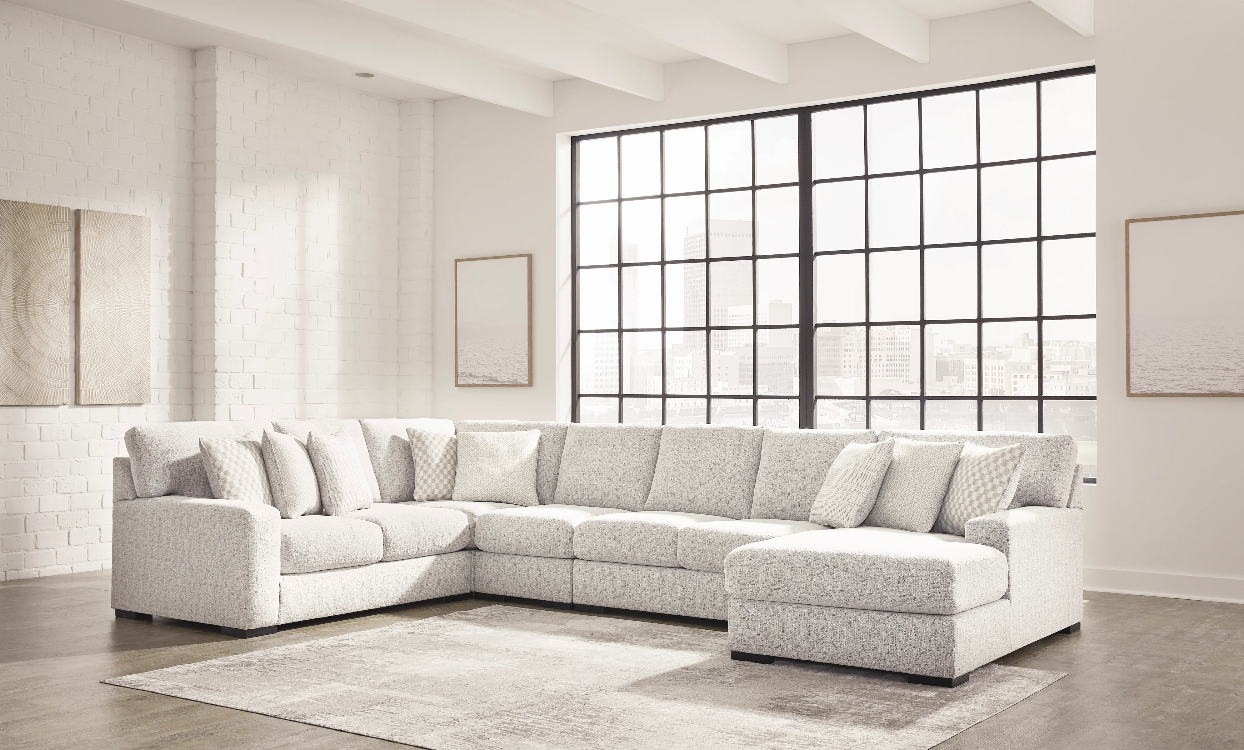 Larce 5-piece sectional Sofa Set - Image 5