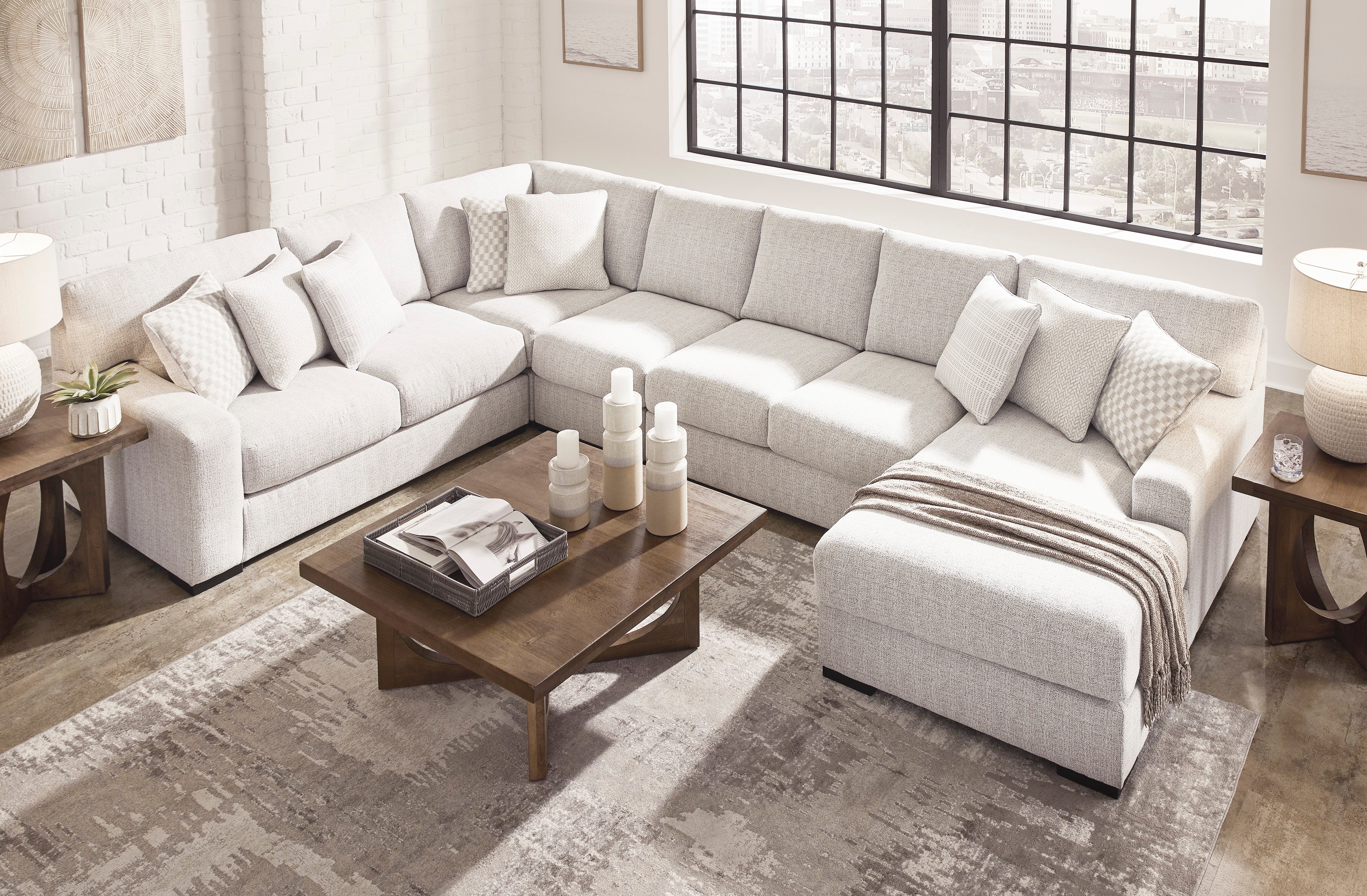 Larce 5-piece sectional Sofa Set - Image 7