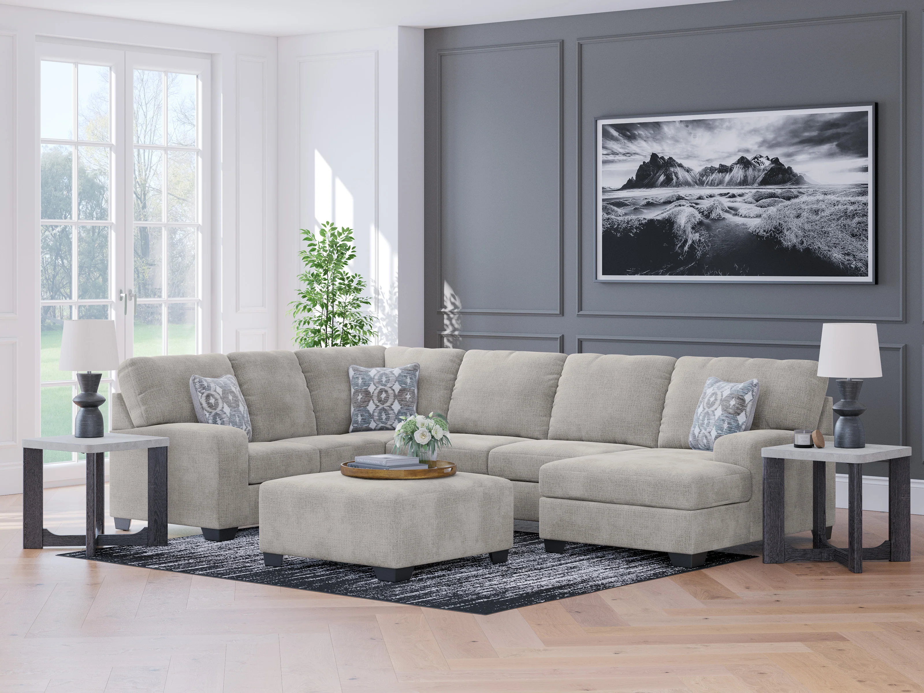 Rodington 3-piece sectional Sofa Set - Image 3