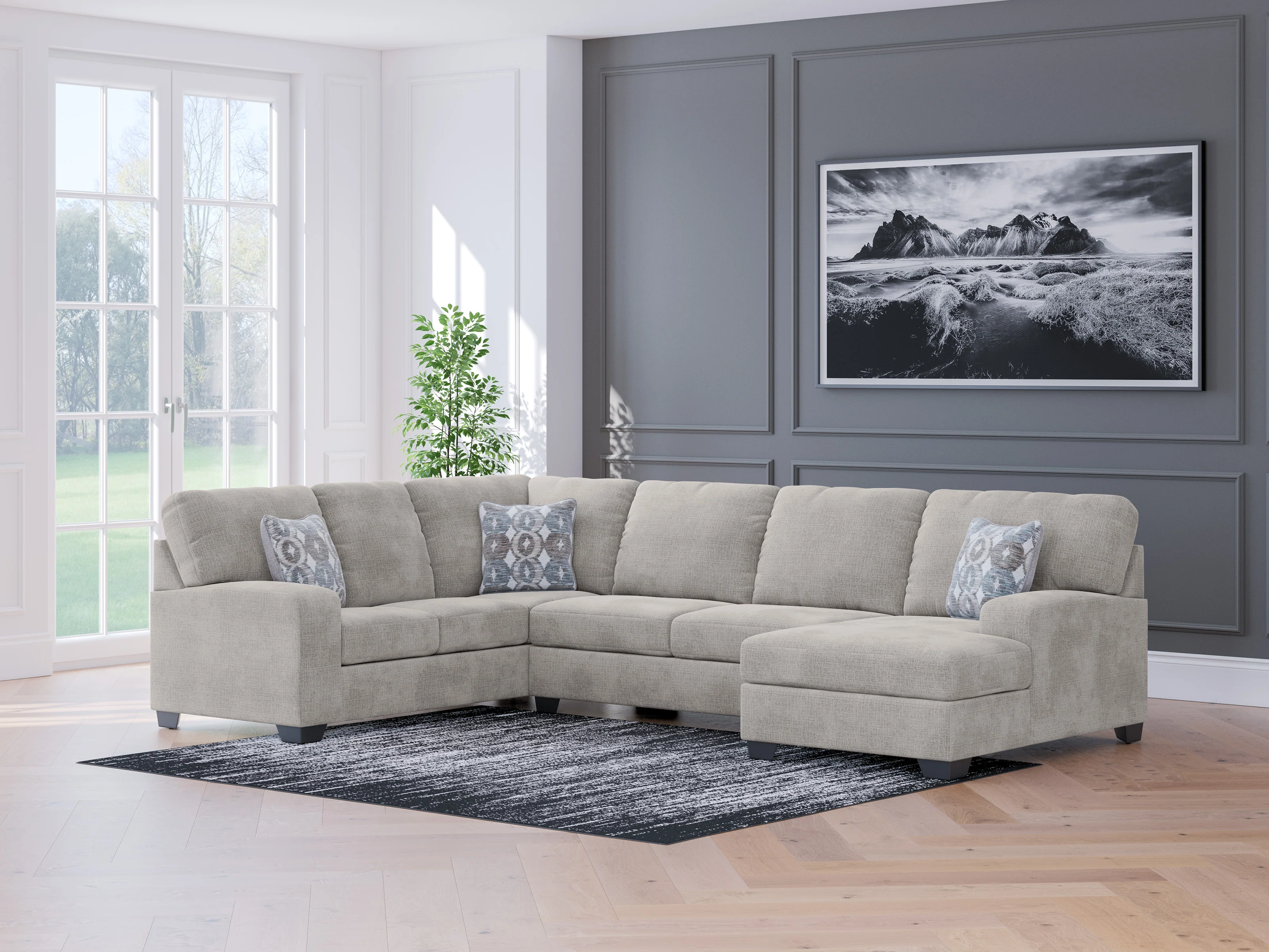 Rodington 3-piece sectional Sofa Set - Image 4