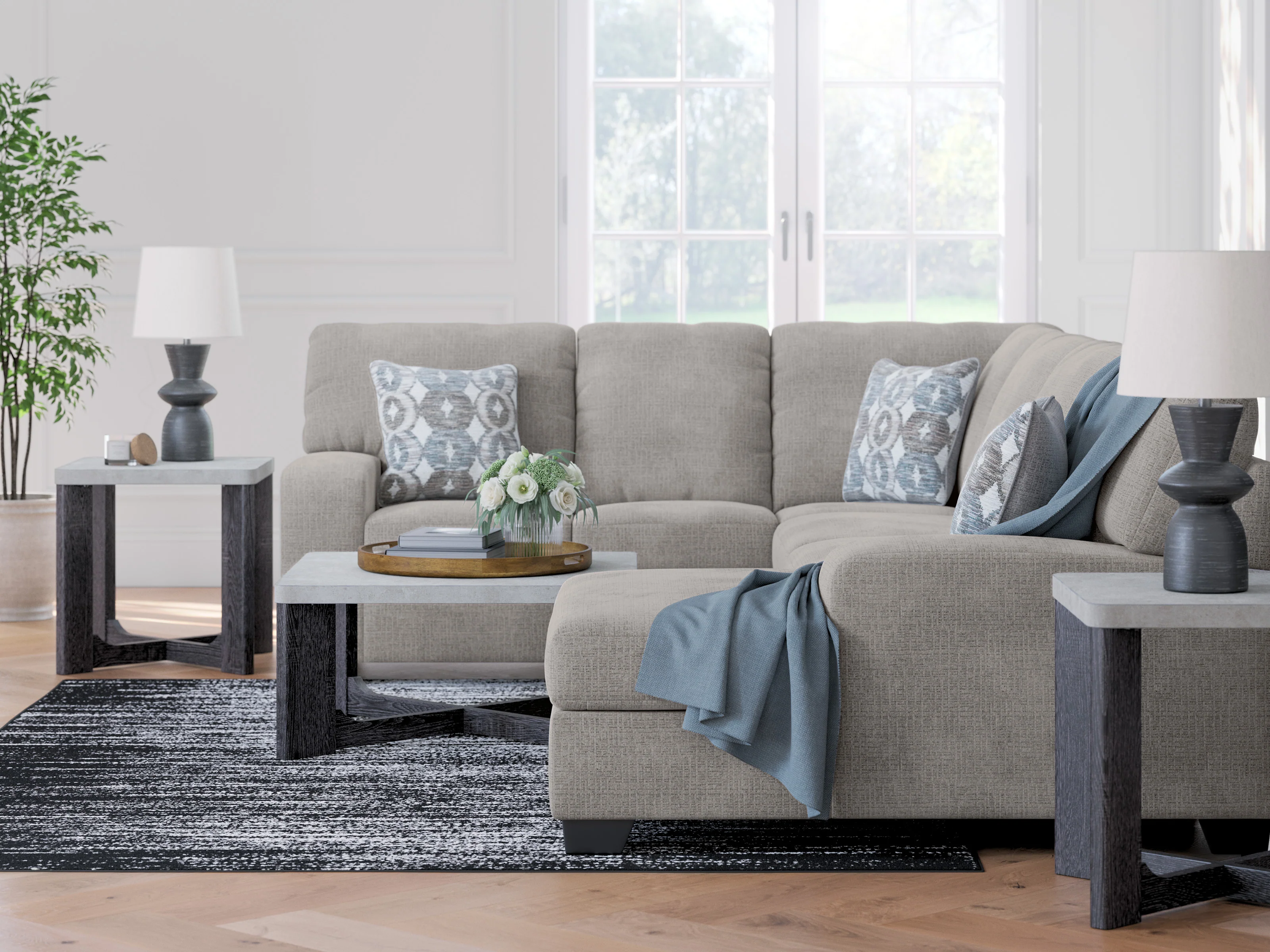 Rodington 3-piece sectional Sofa Set - Image 5