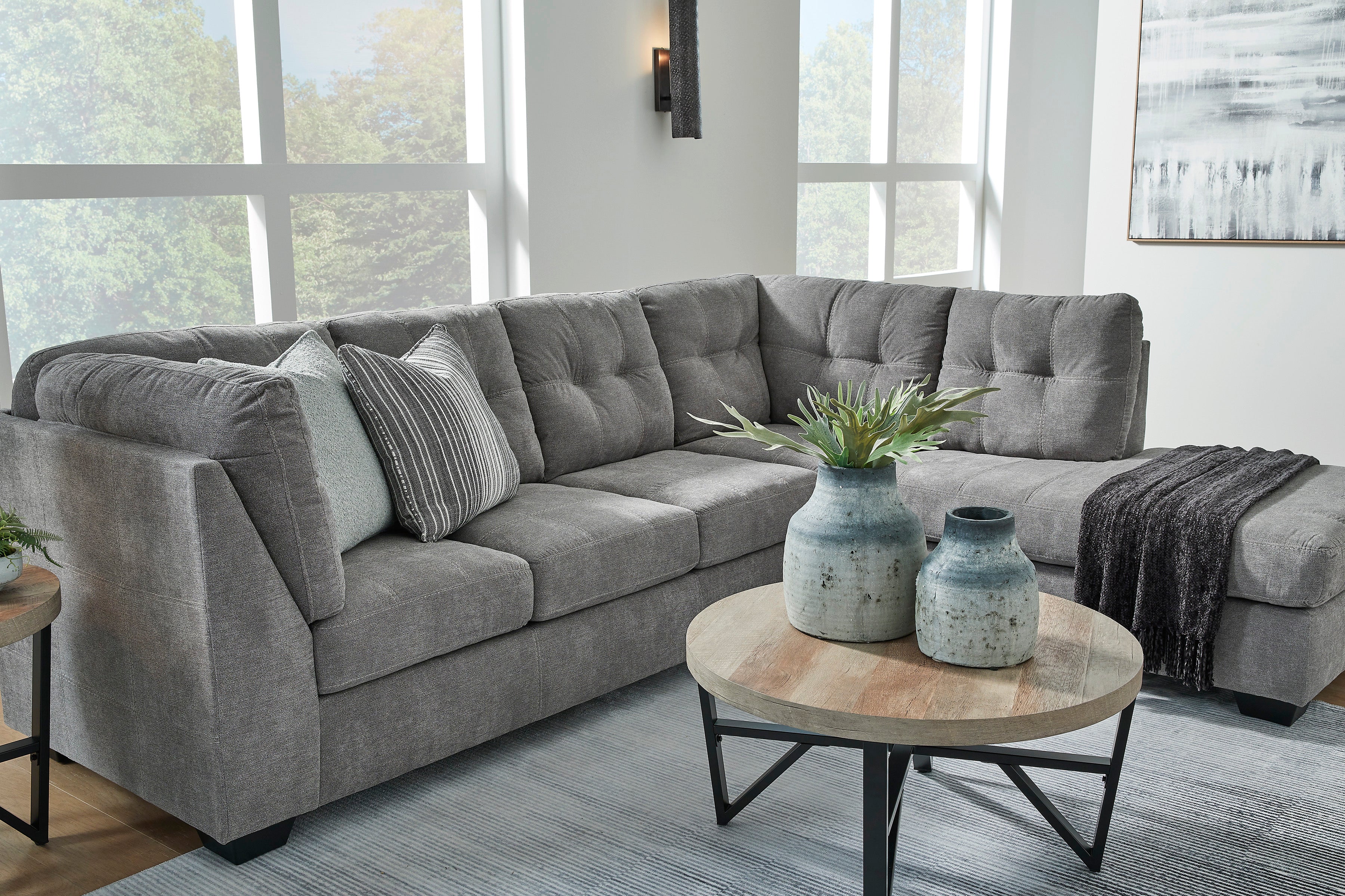 Marleton 2 Piece Sectional Sofa Set - Image 8