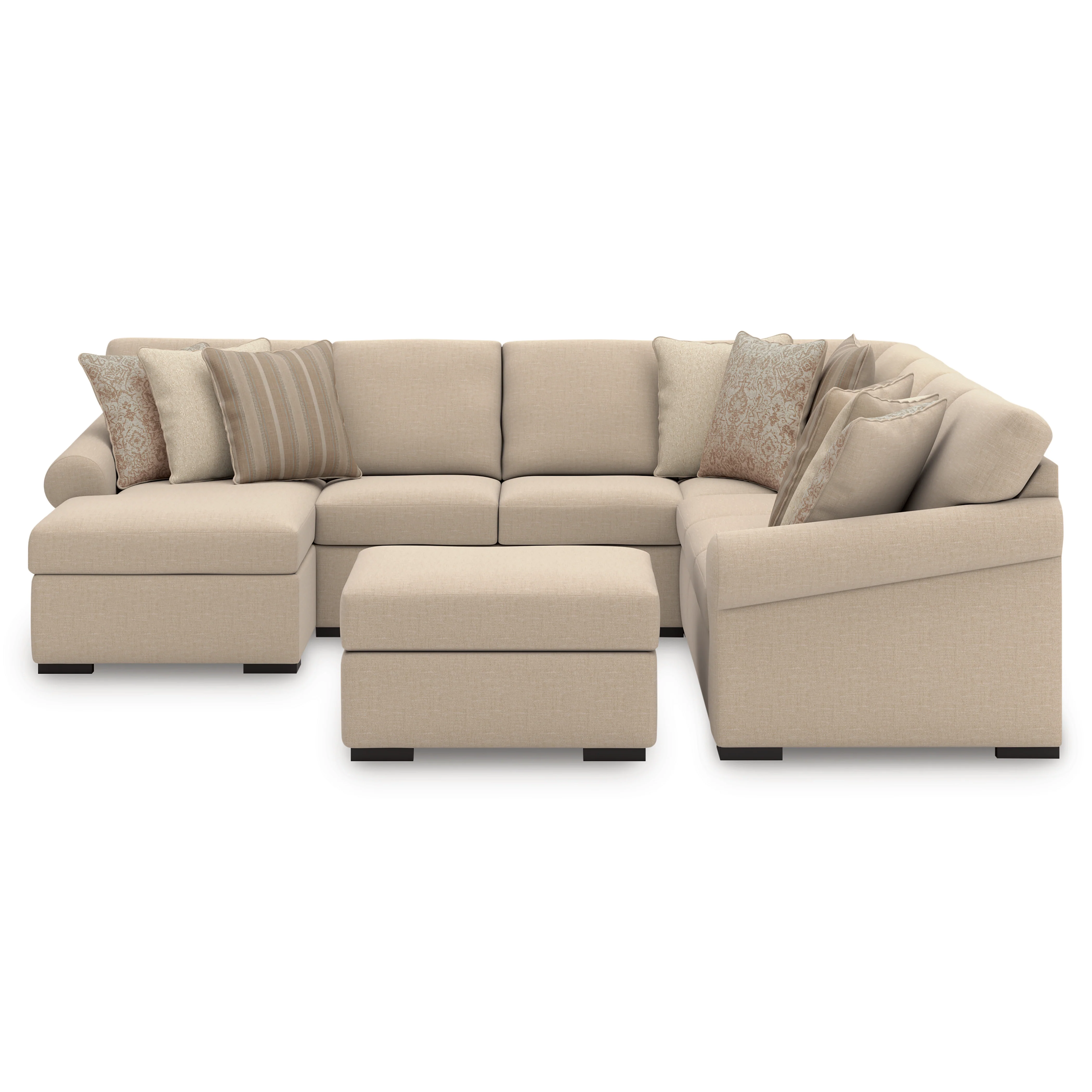 LadyMae 5 piece Sectional Sofa Set - Image 3