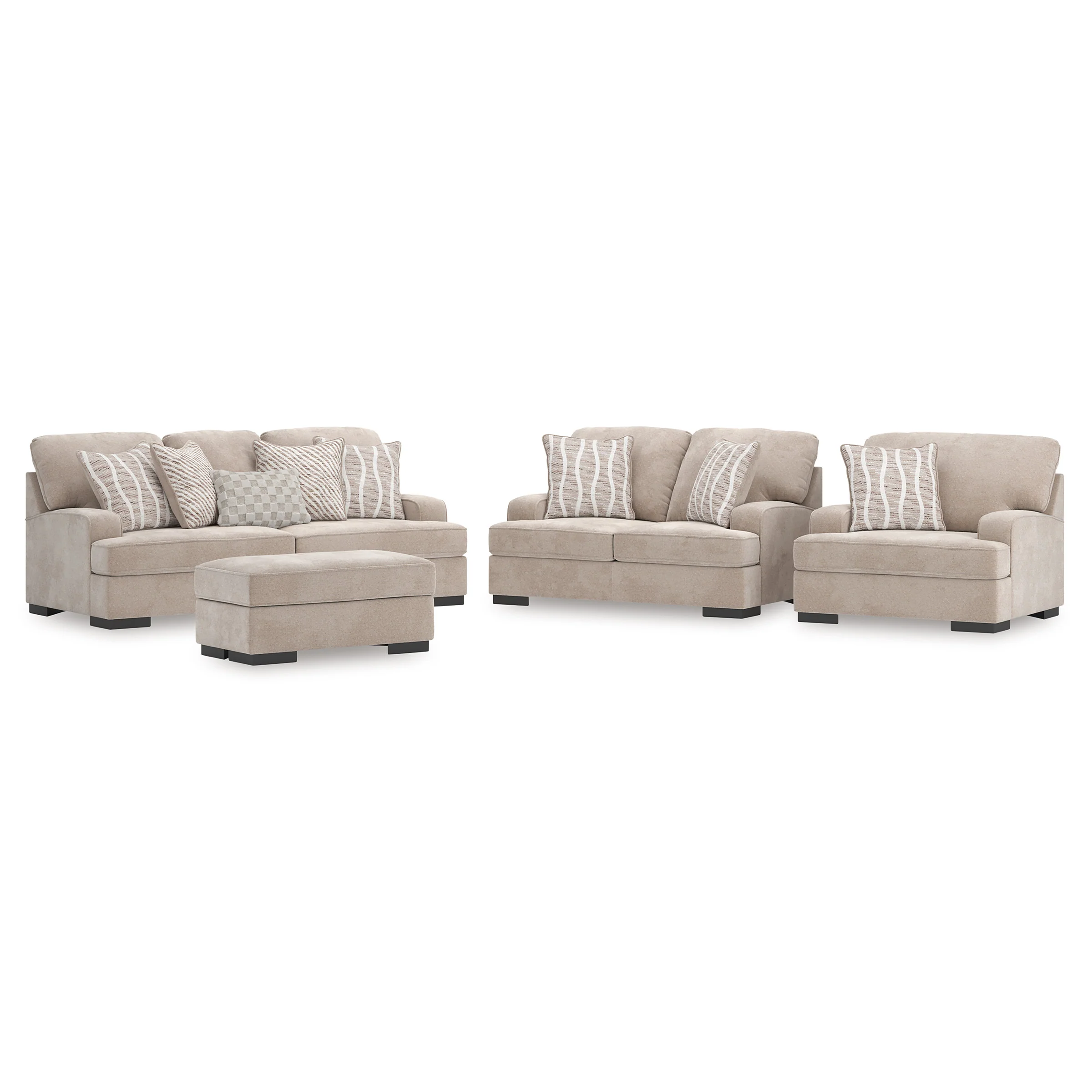 High Profile Sofa Set (3+2+1) - Image 2