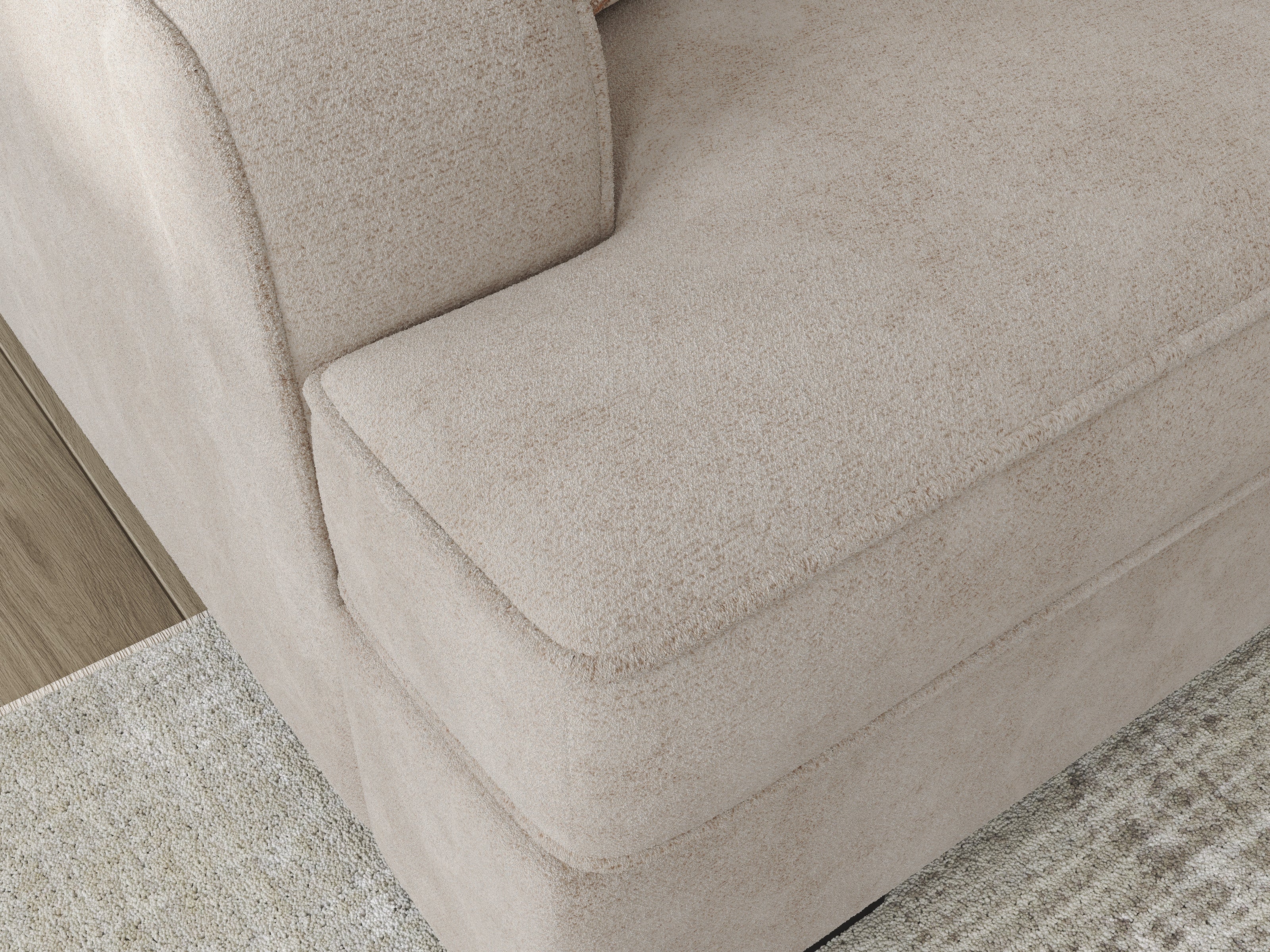 High Profile Sofa Set (3+2+1) - Image 9