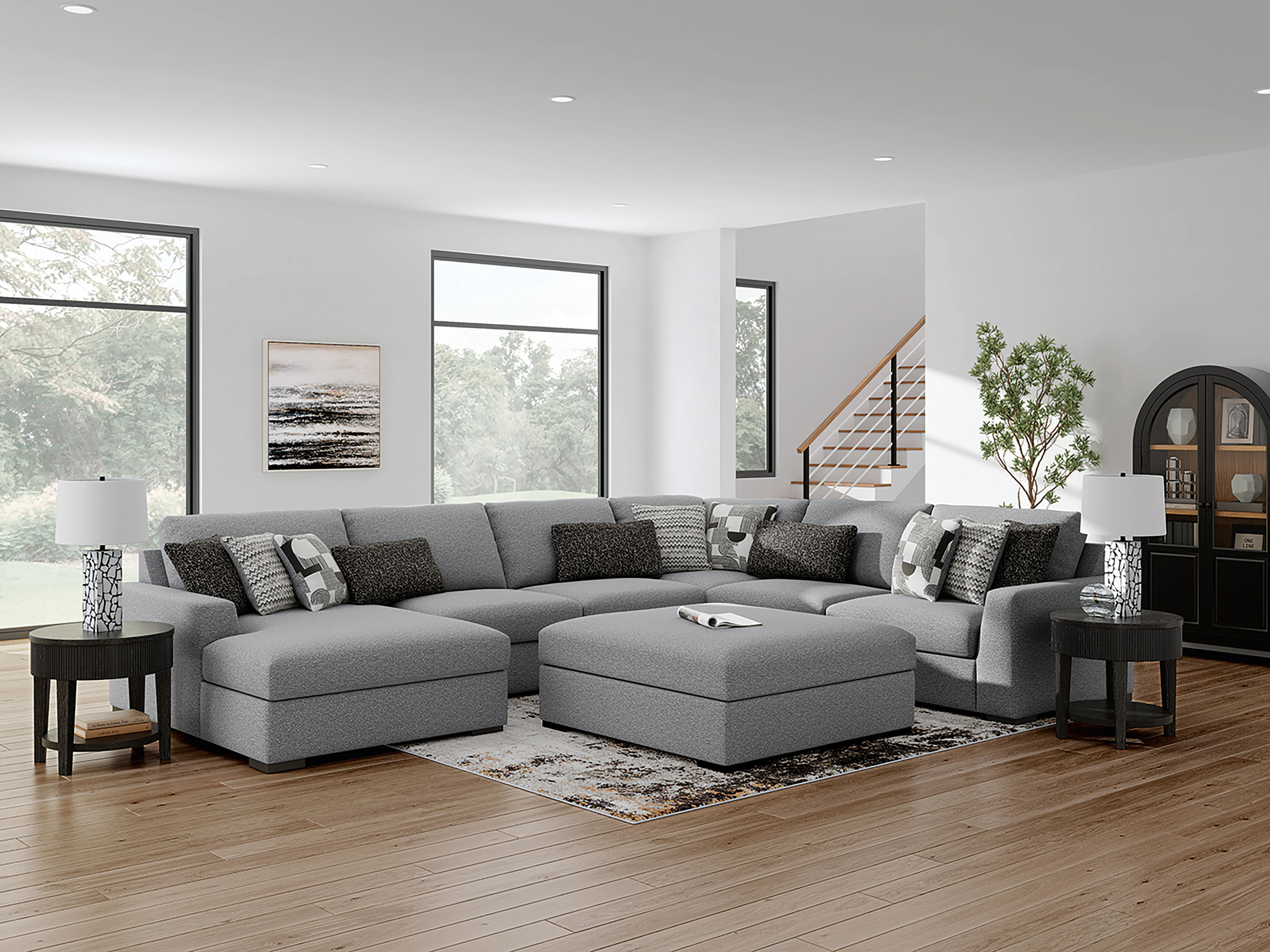 Bealton 6 piece Sectional Sofa Set - Image 4