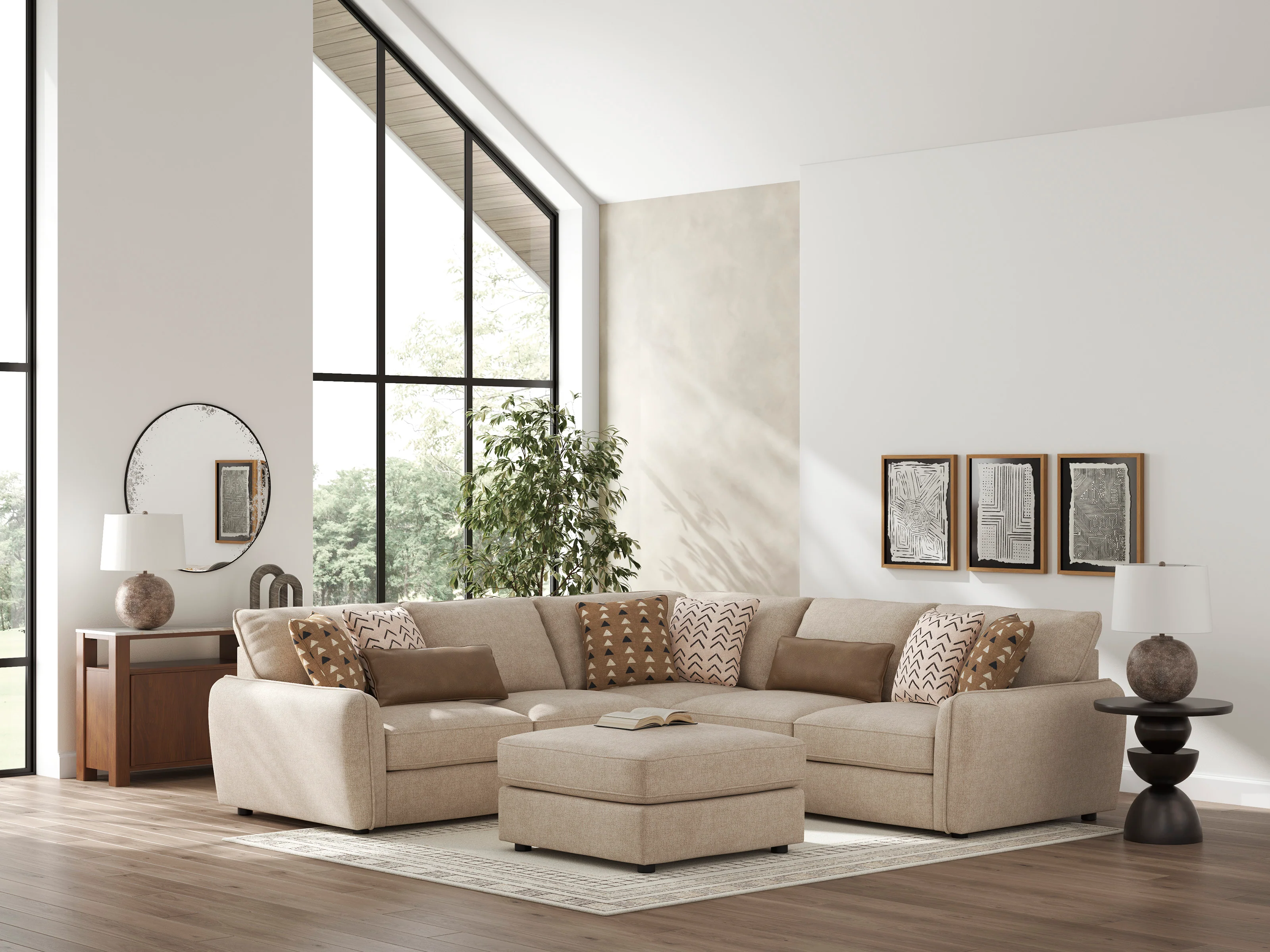 Seyler 3-piece Sectional Sofa Set - Image 4