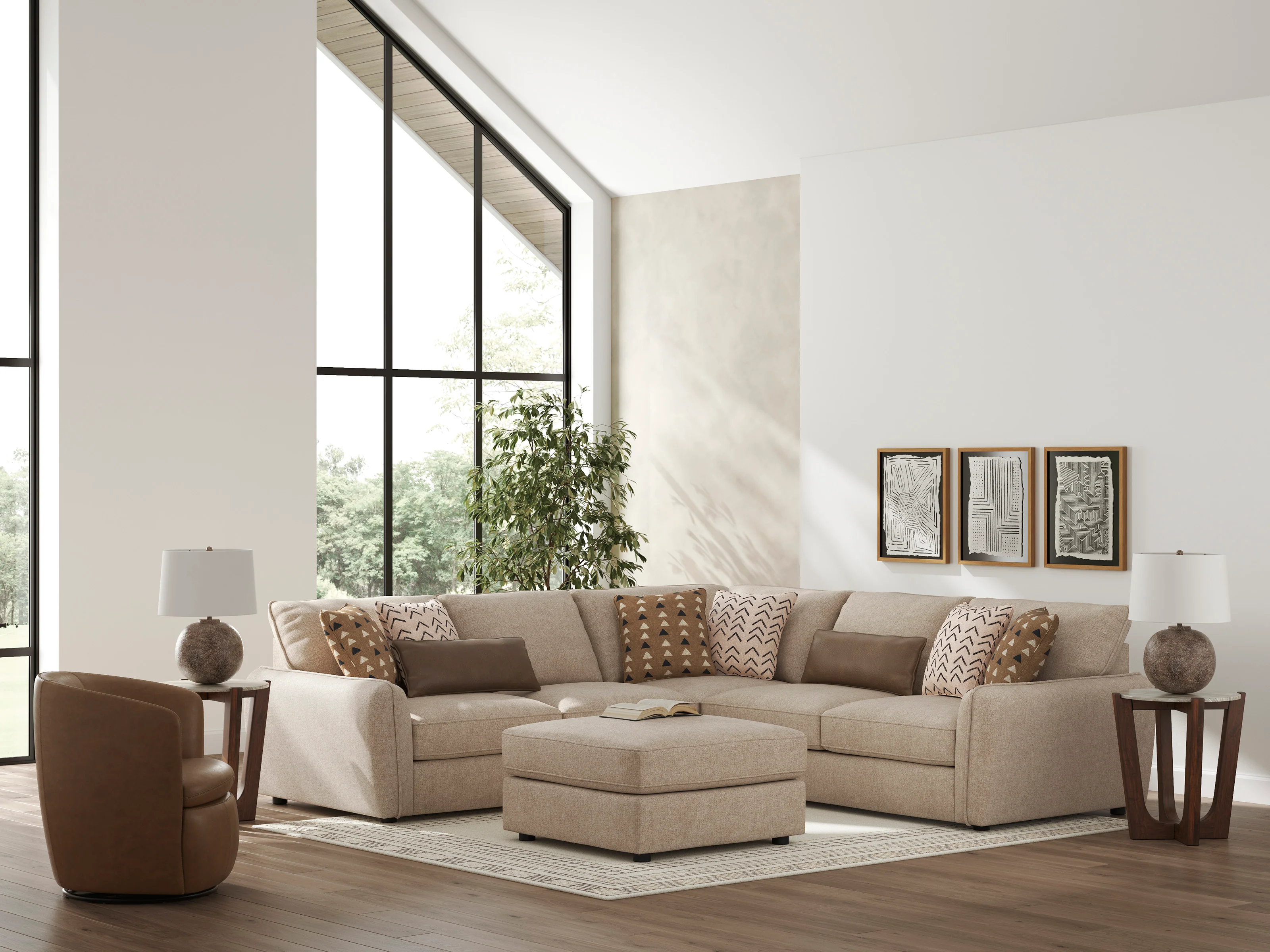 Seyler 3-piece Sectional Sofa Set - Image 6