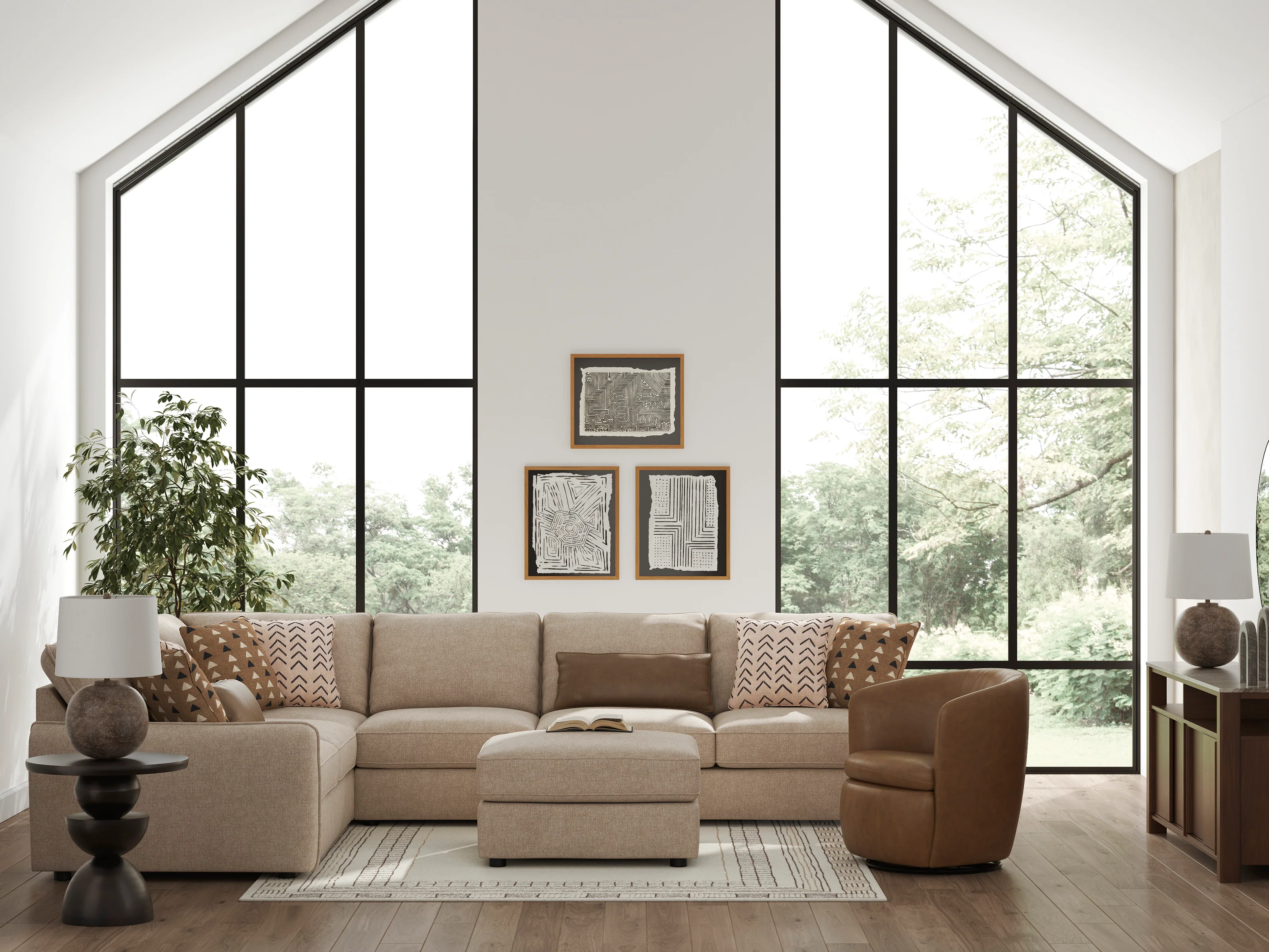 Seyler 3-piece Sectional Sofa Set - Image 9