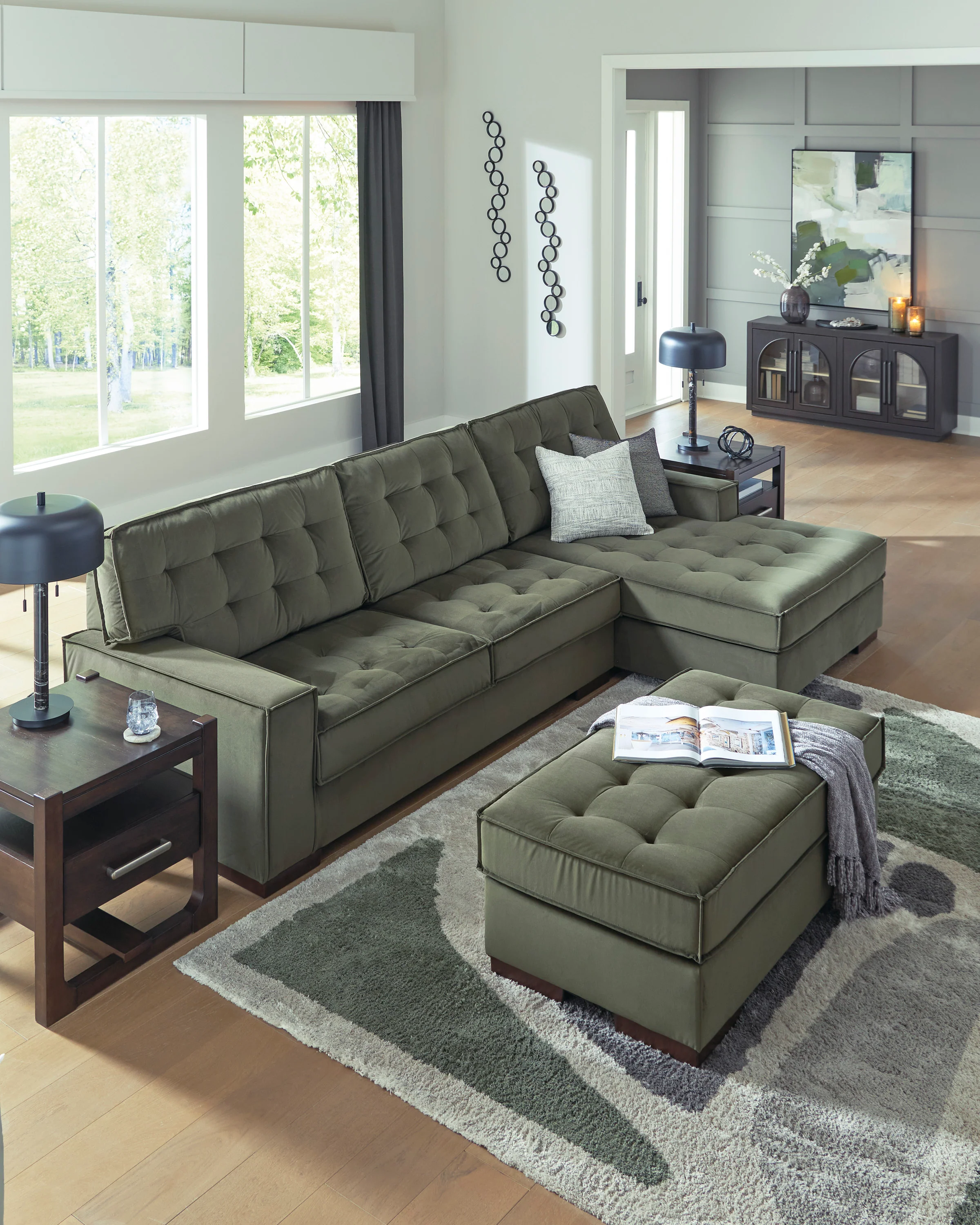 Chalcombe 2 Piece Sectional Sofa Set - Image 4