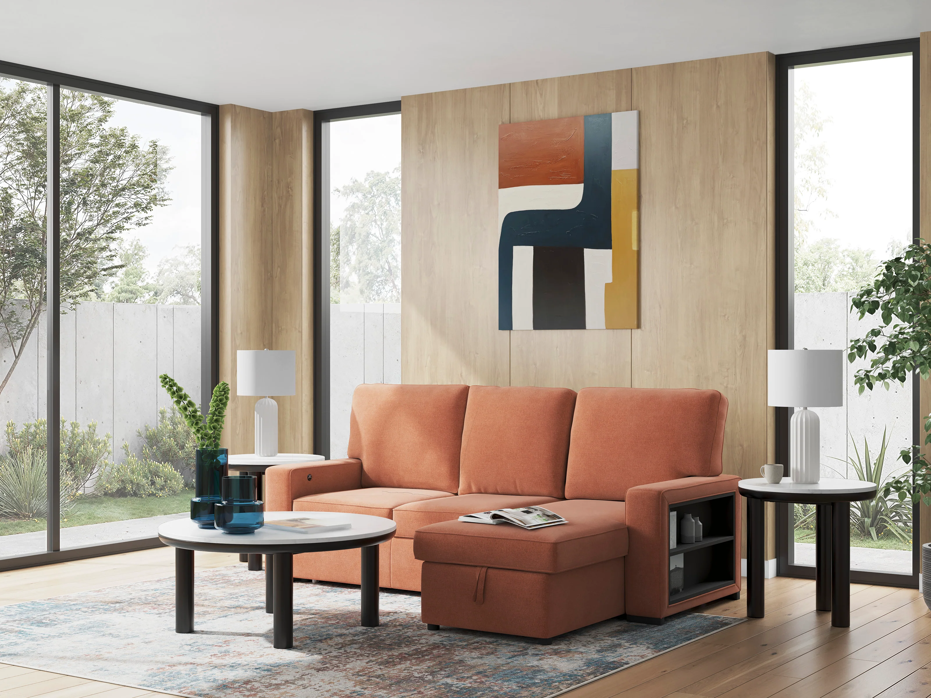 Stemmons 2 Piece Sectional Sofa Set - Image 4