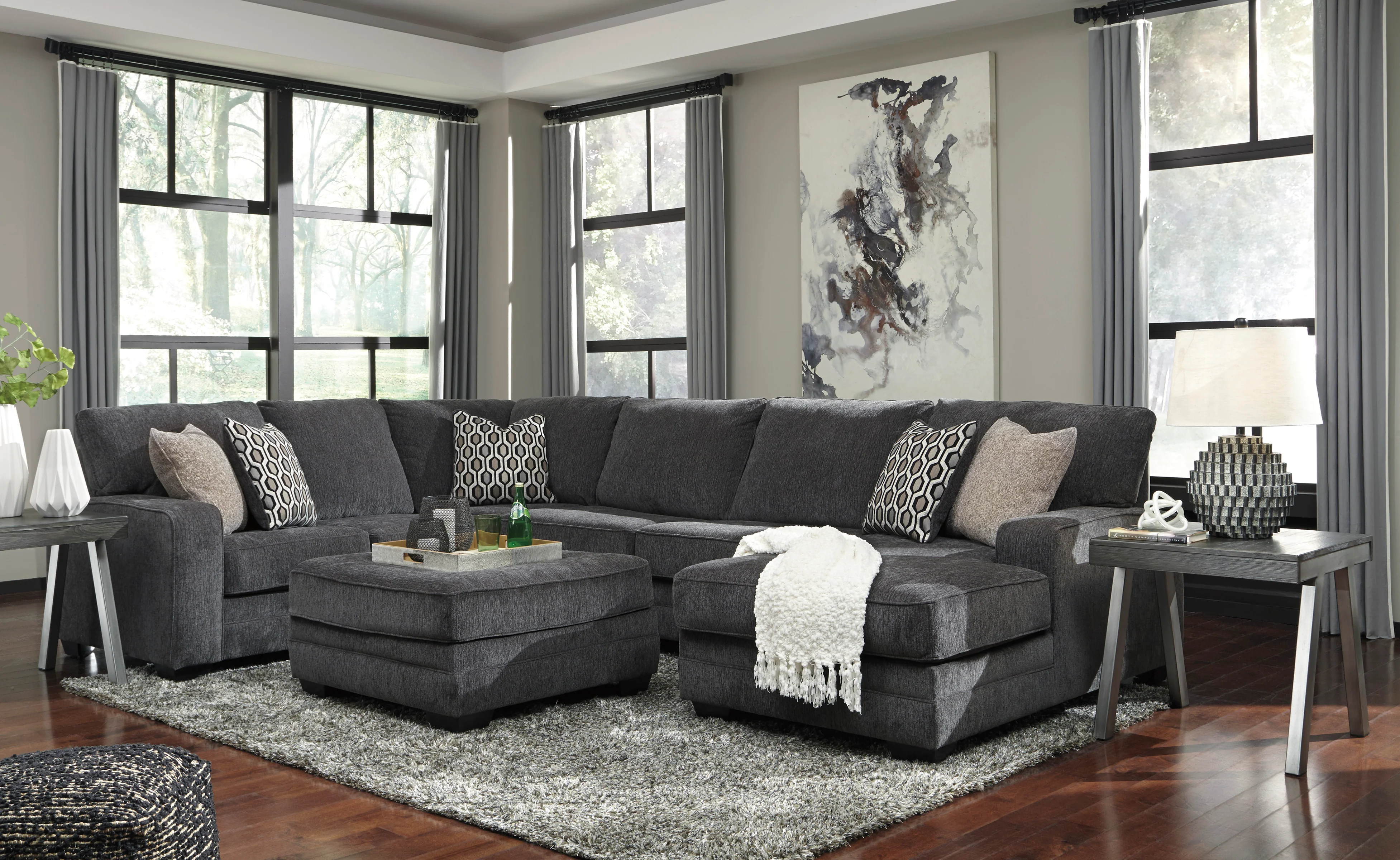 Tracling 3-piece Left Sectional Sofa Set - Image 2